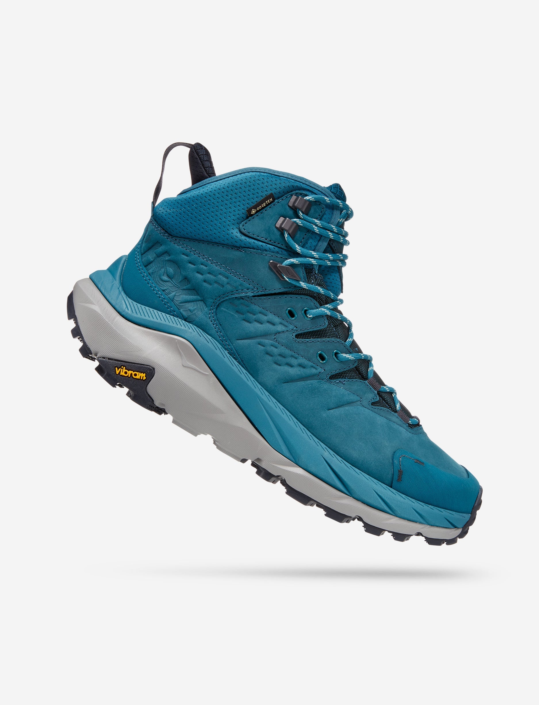 Hoka Kaha 2 GTX - נעלי טיולים גברים הוקה קאהה בצבע כחול קורל/כחול כהה