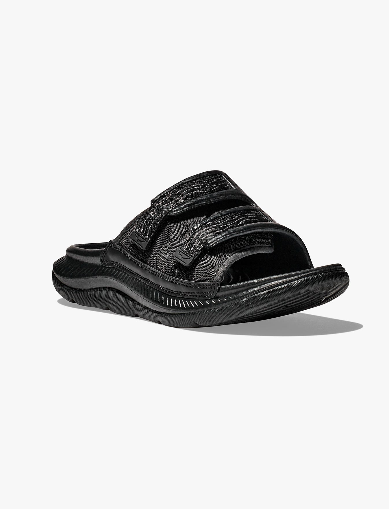 HOKA ORA LUXE  - כפכפי אורה לוקס הוקה בצבע שחור