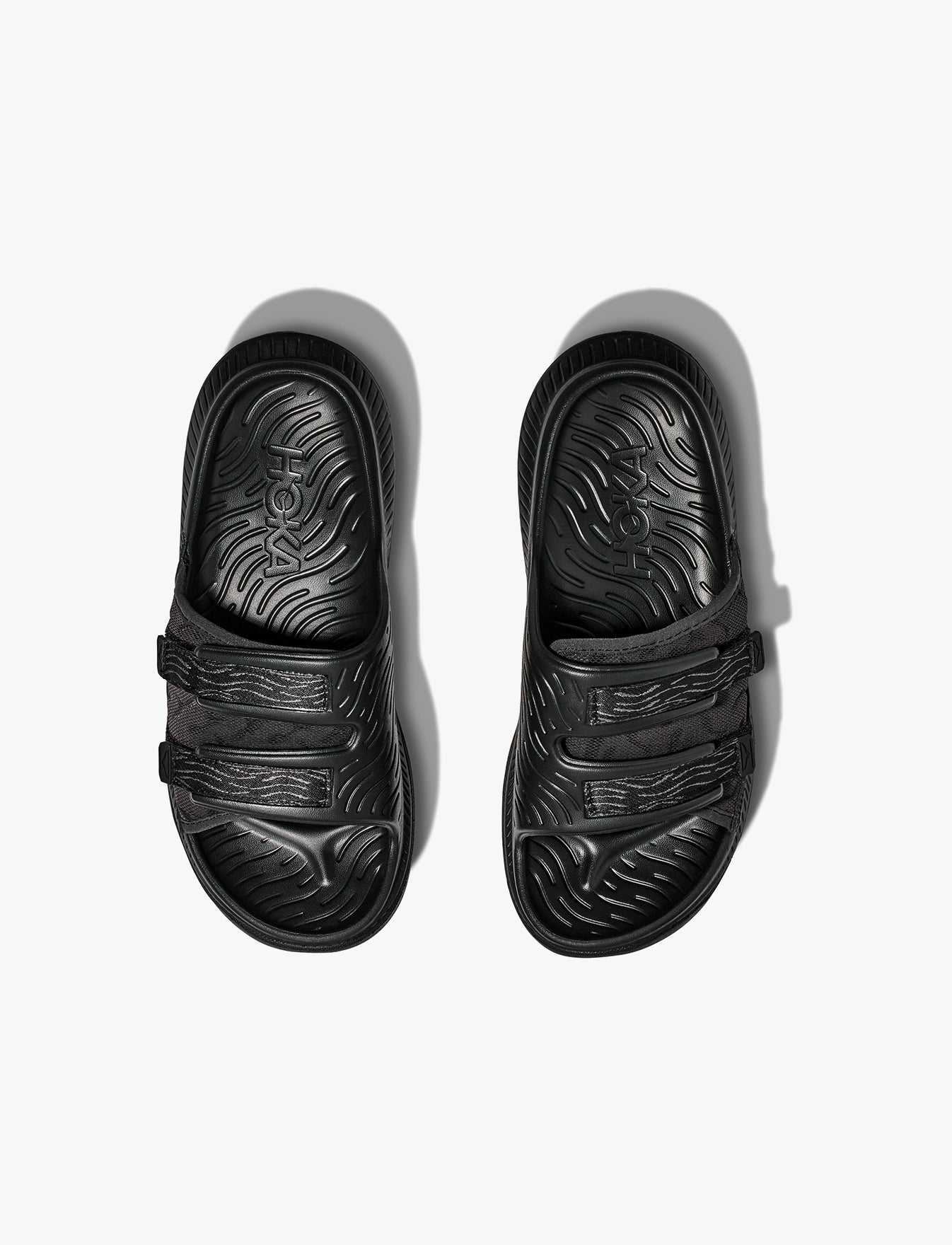 HOKA ORA LUXE  - כפכפי אורה לוקס הוקה בצבע שחור