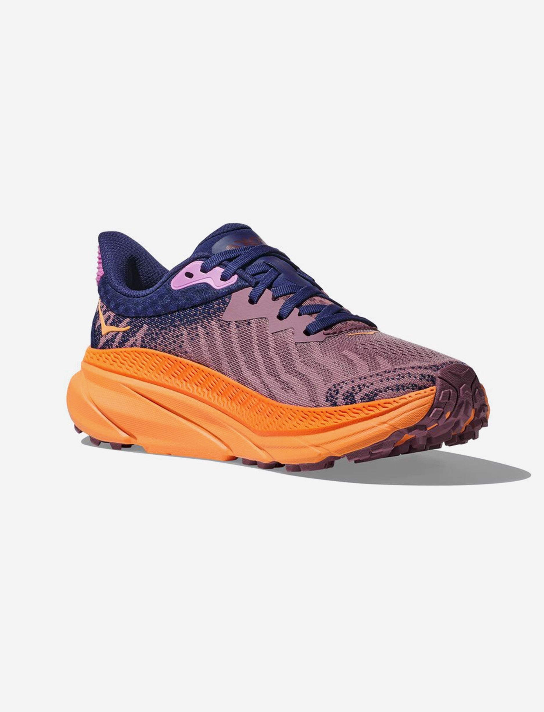 Hoka Challenger 7  - נעלי ספורט נשים הוקה צ'אלנג'ר 7 בצבע סגלגל/כתום