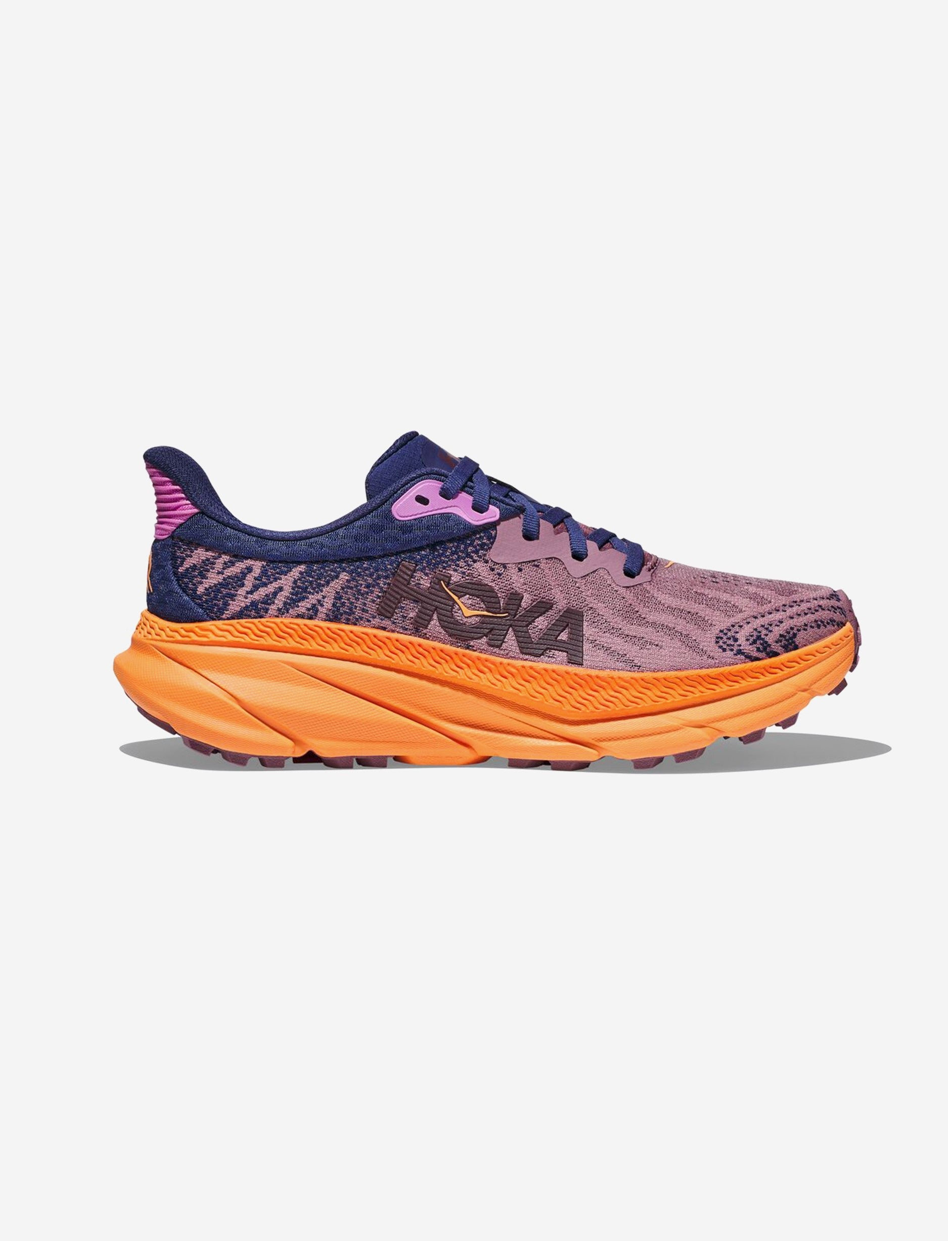 Hoka Challenger 7  - נעלי ספורט נשים הוקה צ'אלנג'ר 7 בצבע סגלגל/כתום