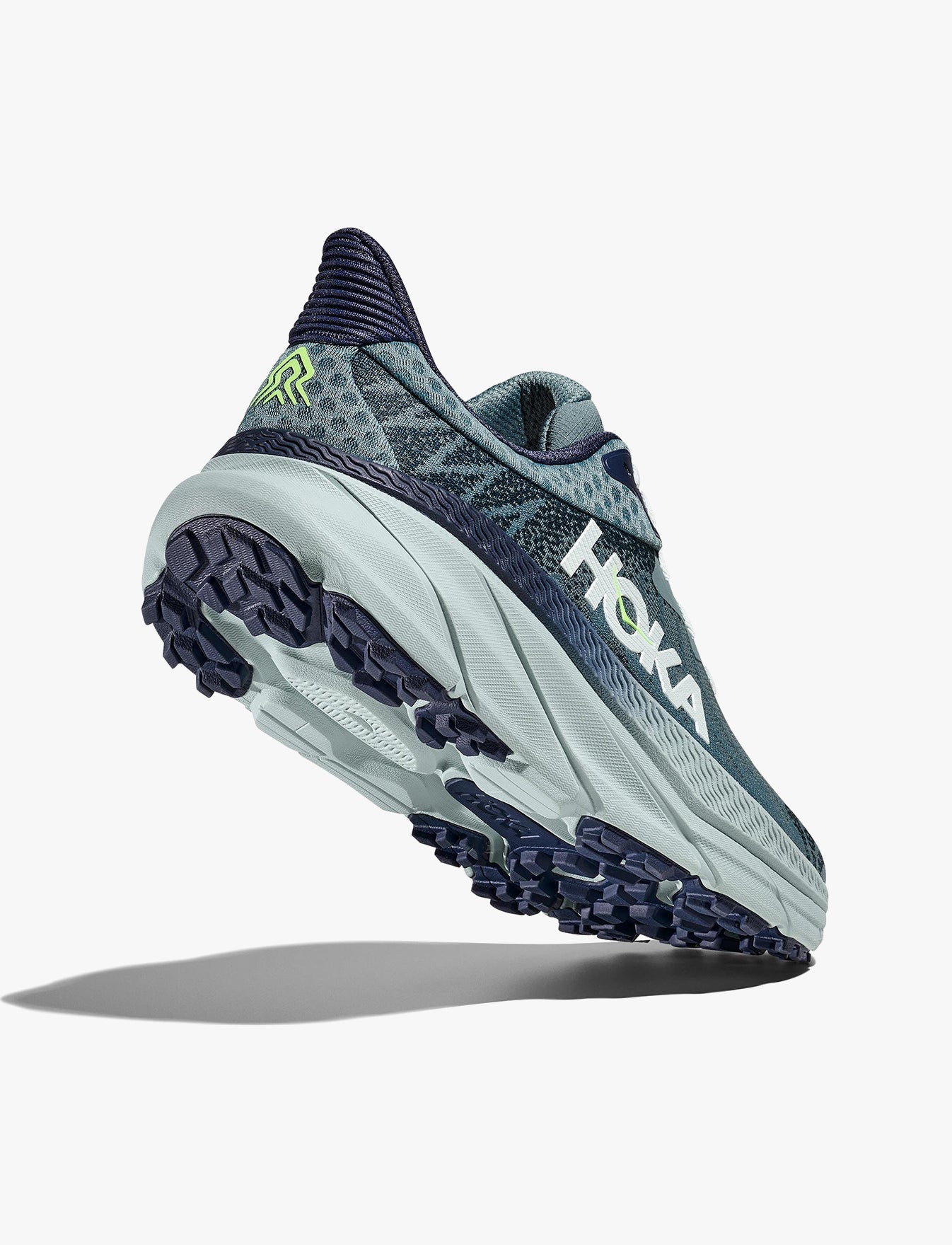 HOKA Challenger WIDE 7 - נעלי ספורט גברים הוקה צלנג'ר 7 רחבות בצבע ערפל הרים/טורקיז
