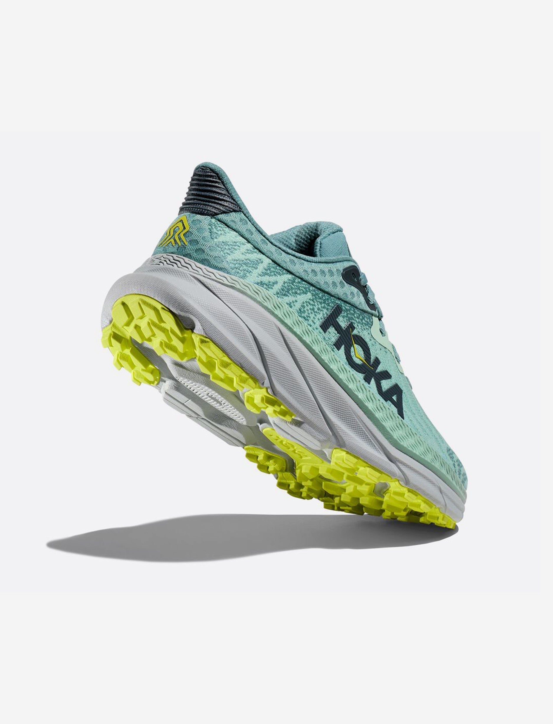 Hoka Challenger 7 Wide - נעלי ספורט נשים הוקה צ'אלנג'ר 7 רחבות בצבע ירוק מיסטי/ירקרק