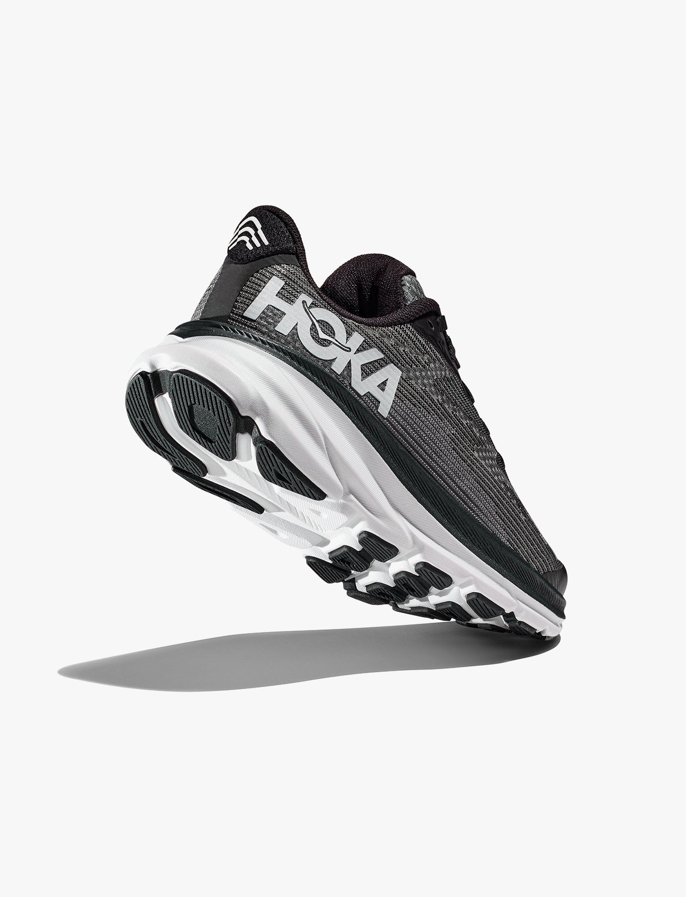 HOKA CLIFTON 9 YOUTH - נעלי ספורט יוניסקס לנוער הוקה קליפטון 9 בצבע שחור/לבן