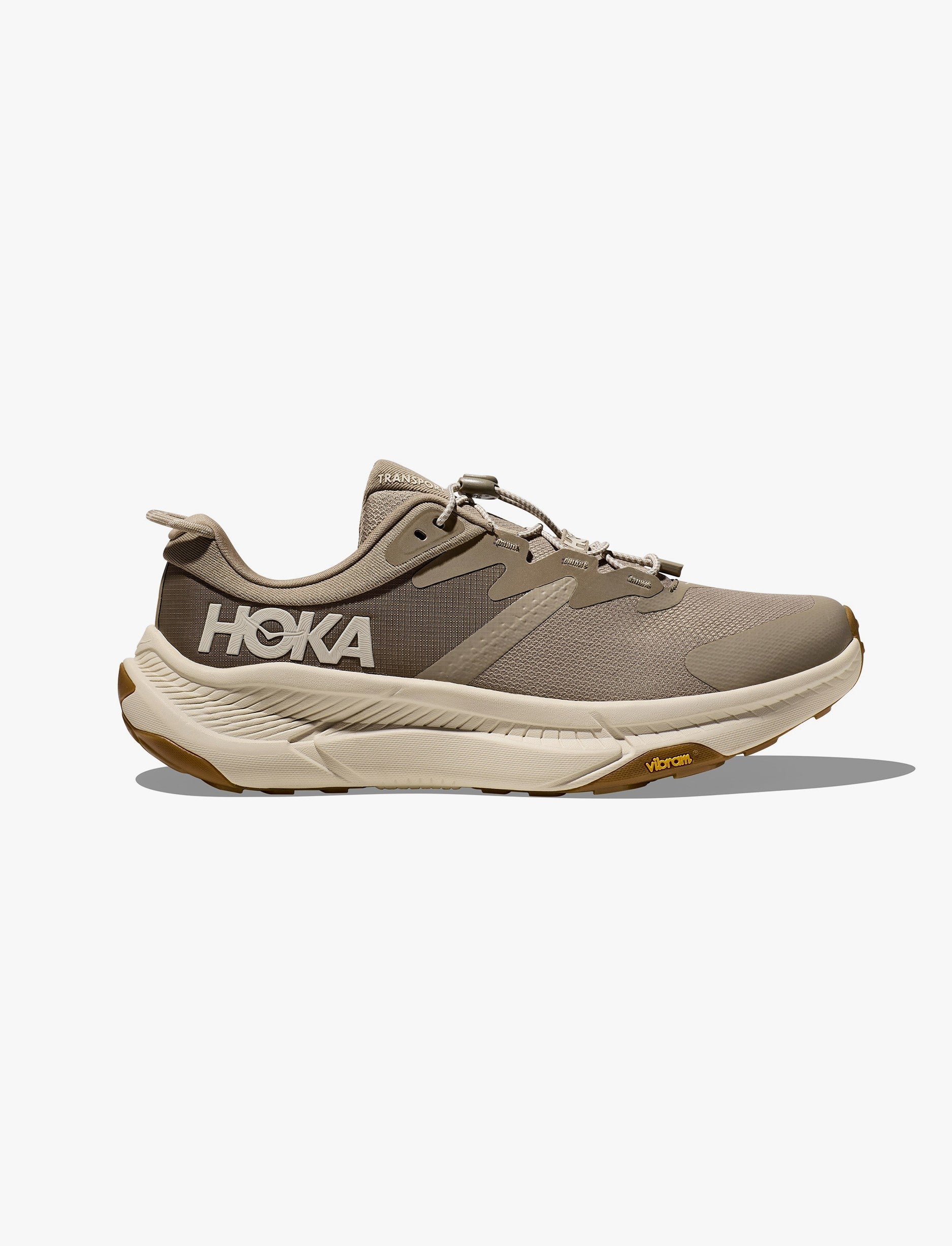 Hoka Transport - נעלי הליכה גברים הוקה טרנספורט בצבע חימר