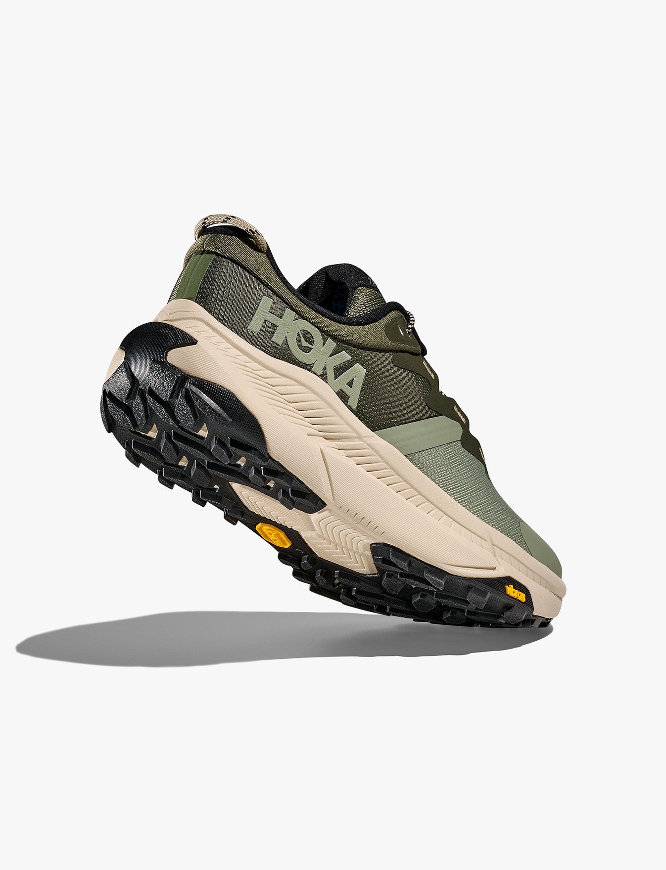 Hoka Transport - נעלי ספורט גברים הוקה טרנספורט בצבע ירוק ים/אקליפטוס