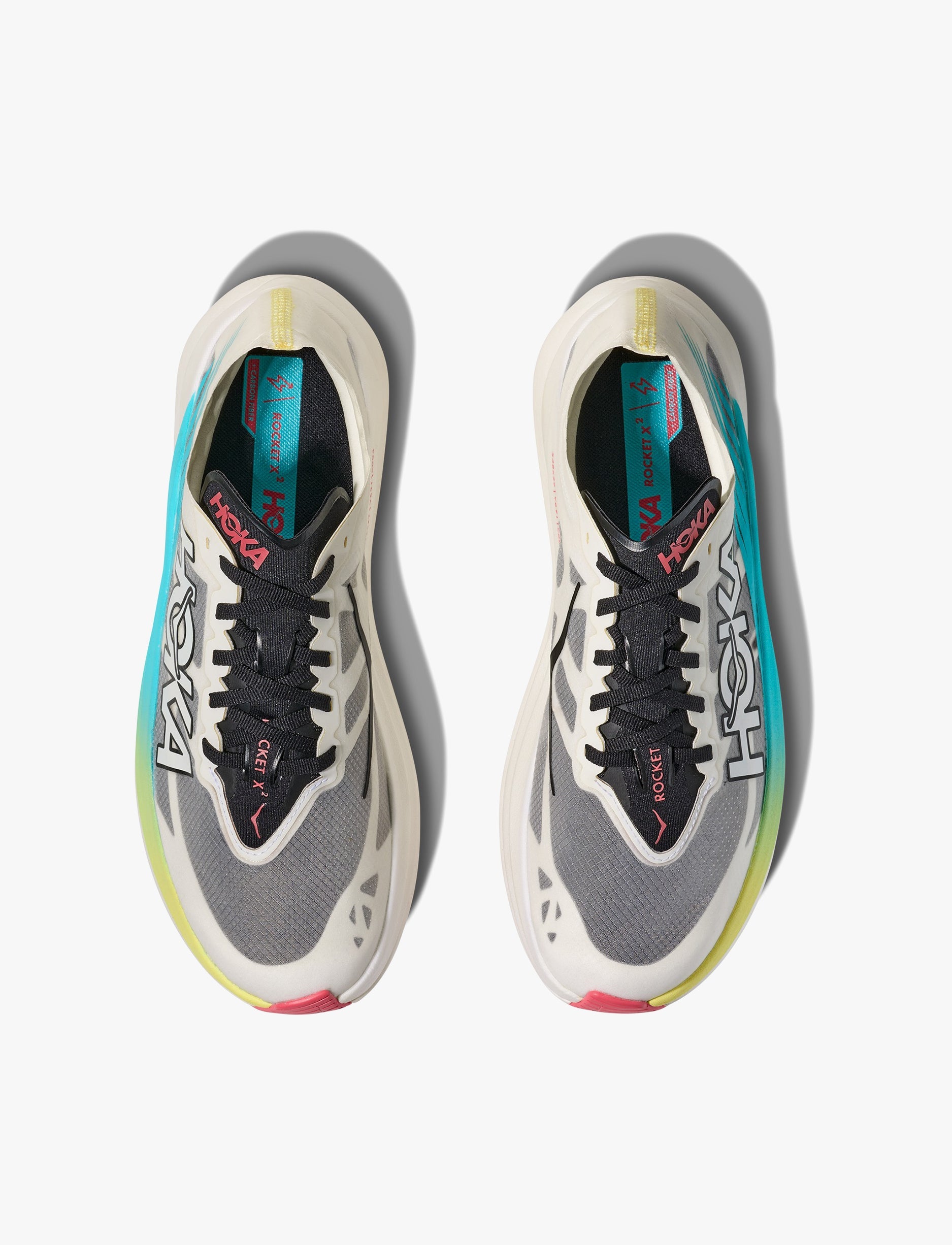 HOKA  ROCKET X 2 - נעלי ספורט הוקה רוקט איקס 2 נשים/גברים בצבע אוזו/כחול