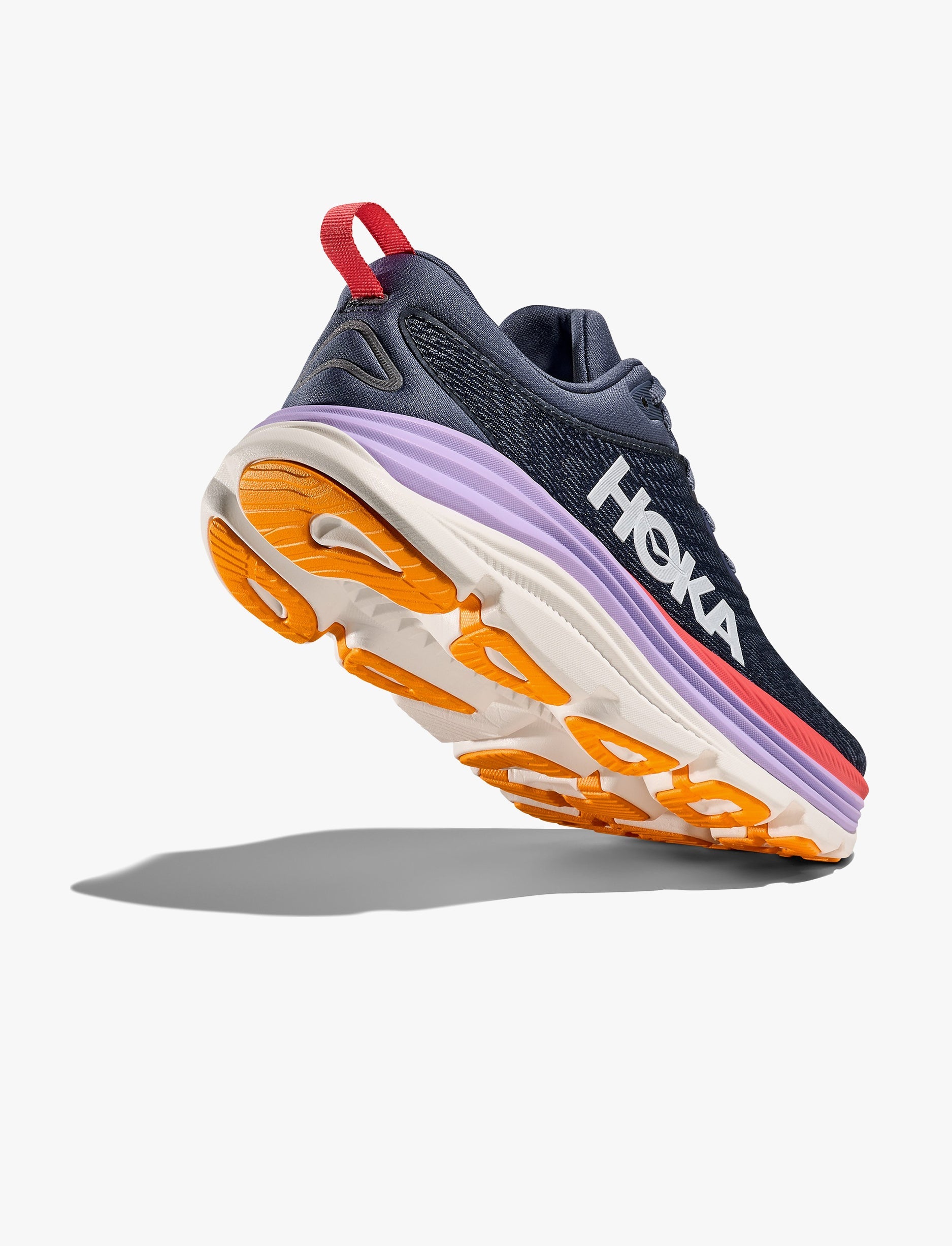 HOKA Gaviota Wide 5 - נעלי ספורט נשים הוקה גביוטה 5 רחבות בצבע עוגן/אשכולית