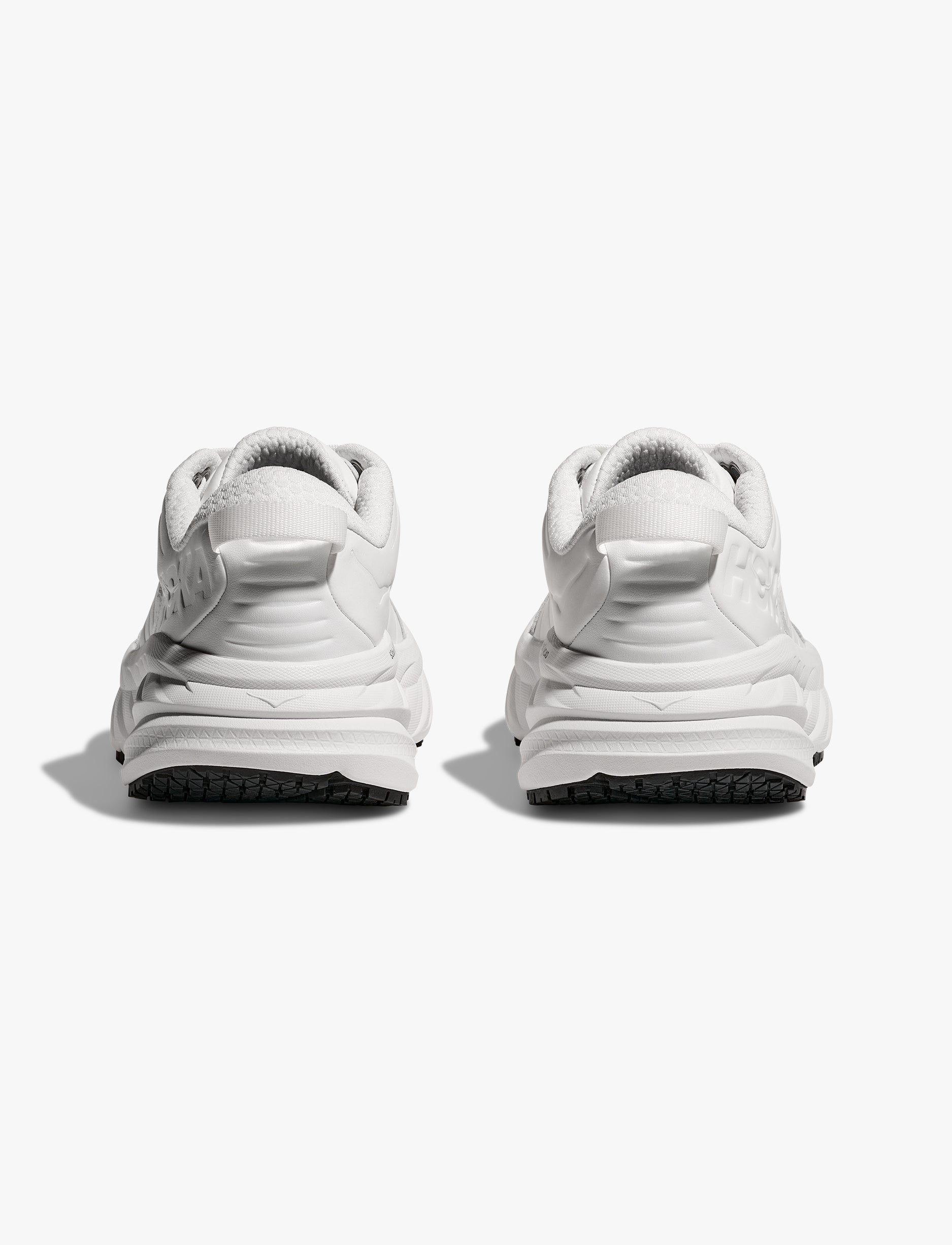 Hoka Bondi SR Wide - נעלי ספורט נשים הוקה בונדי אס-אר רחבות בצבע פרוסט/פרוסט