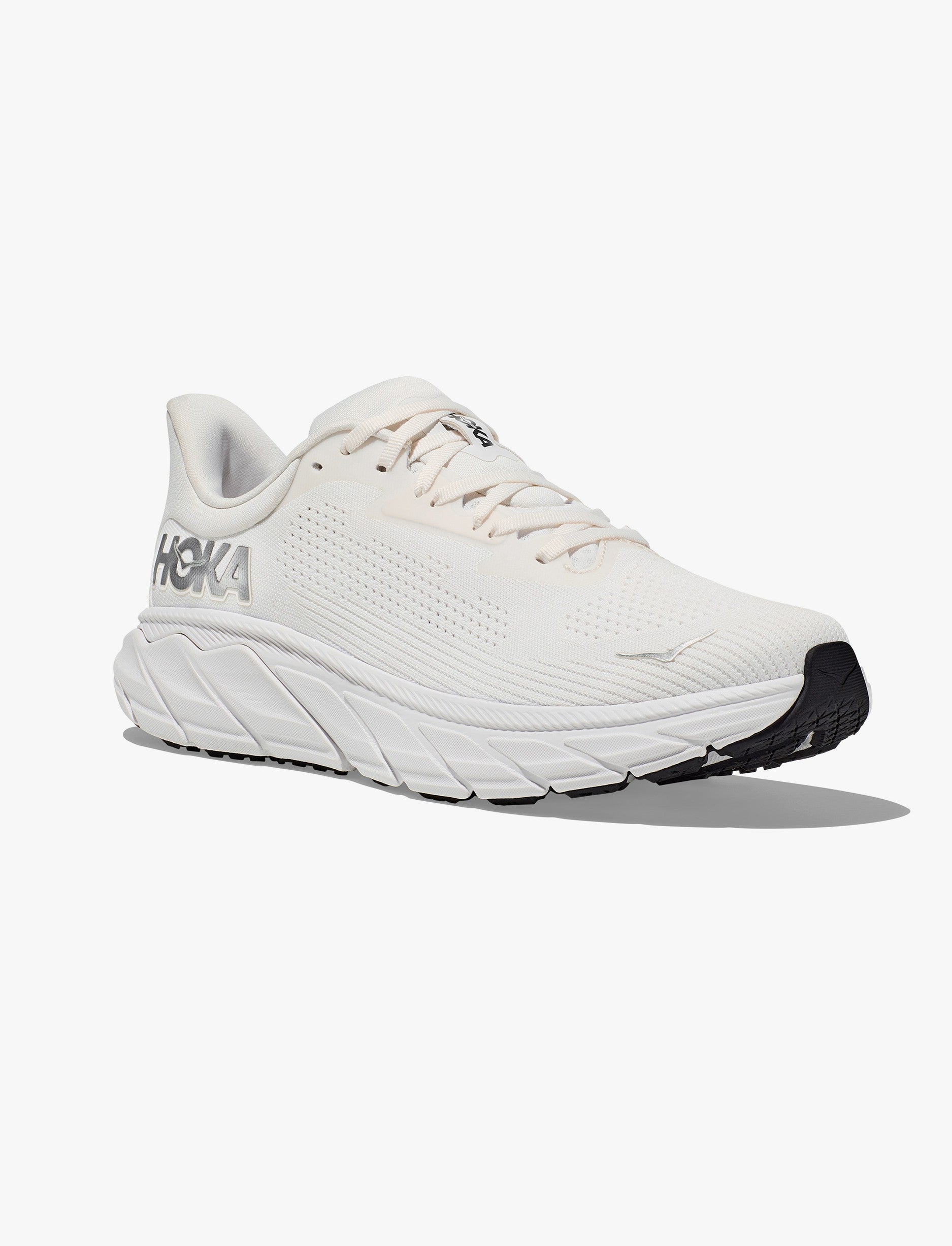 HOKA Arahi 7 - נעלי ספורט גברים הוקה ארהי 7 בצבע לבן/אפרפר