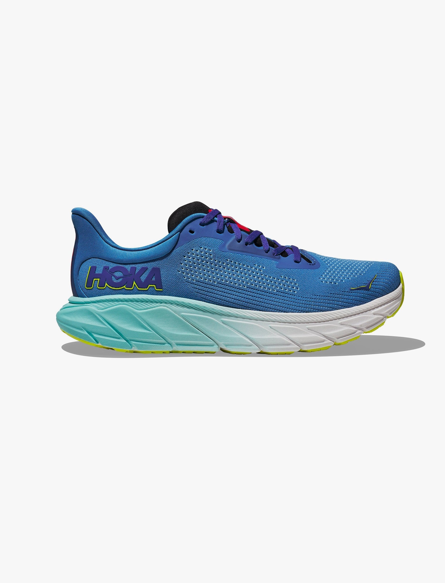 HOKA Arahi 7 - נעלי ספורט גברים הוקה ארהי 7 בצבע כחול וירטואלי/סגלגל