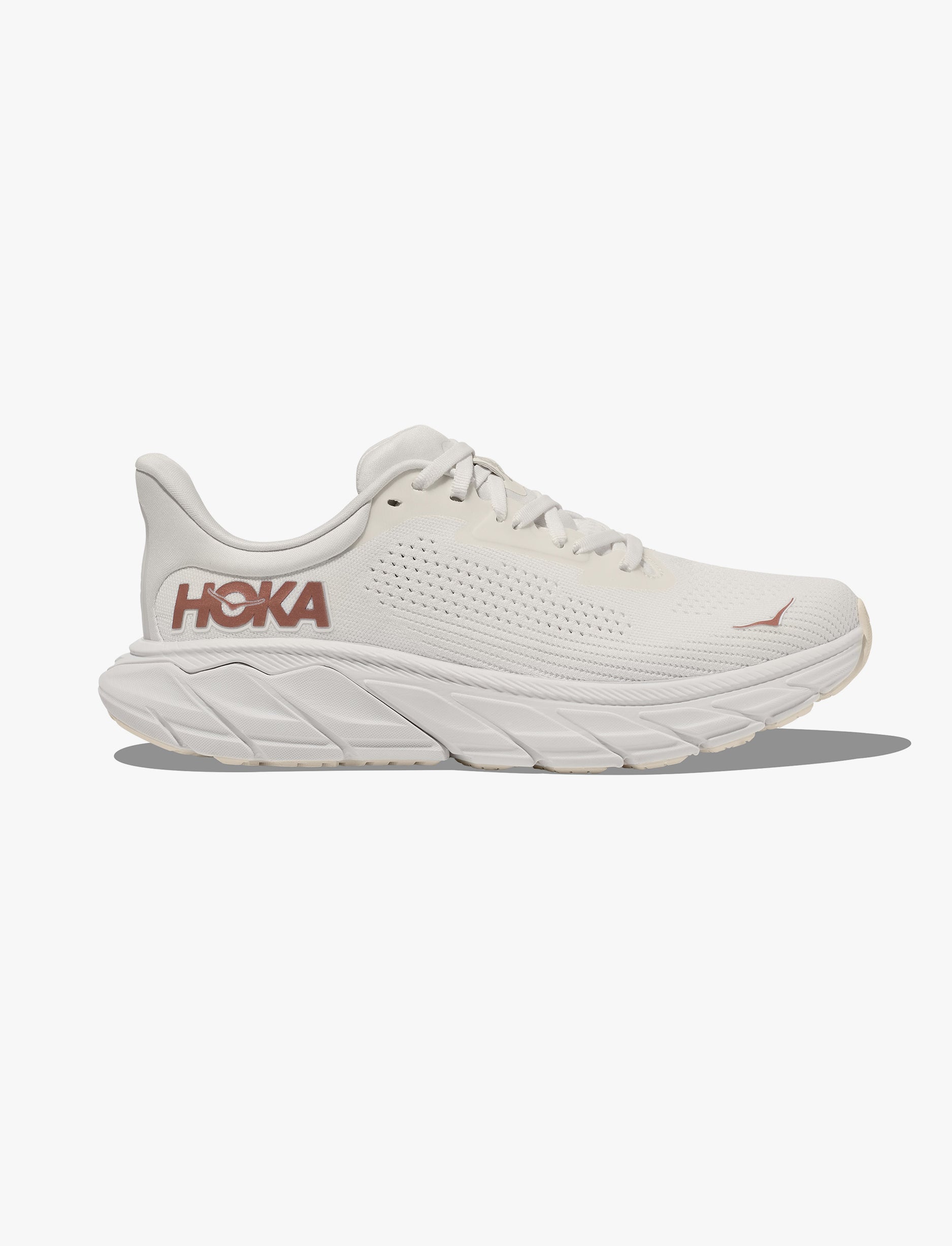 HOKA Arahi 7 - נעלי ספורט נשים הוקה ארהי 7 בצבע לבן/רוז גולד