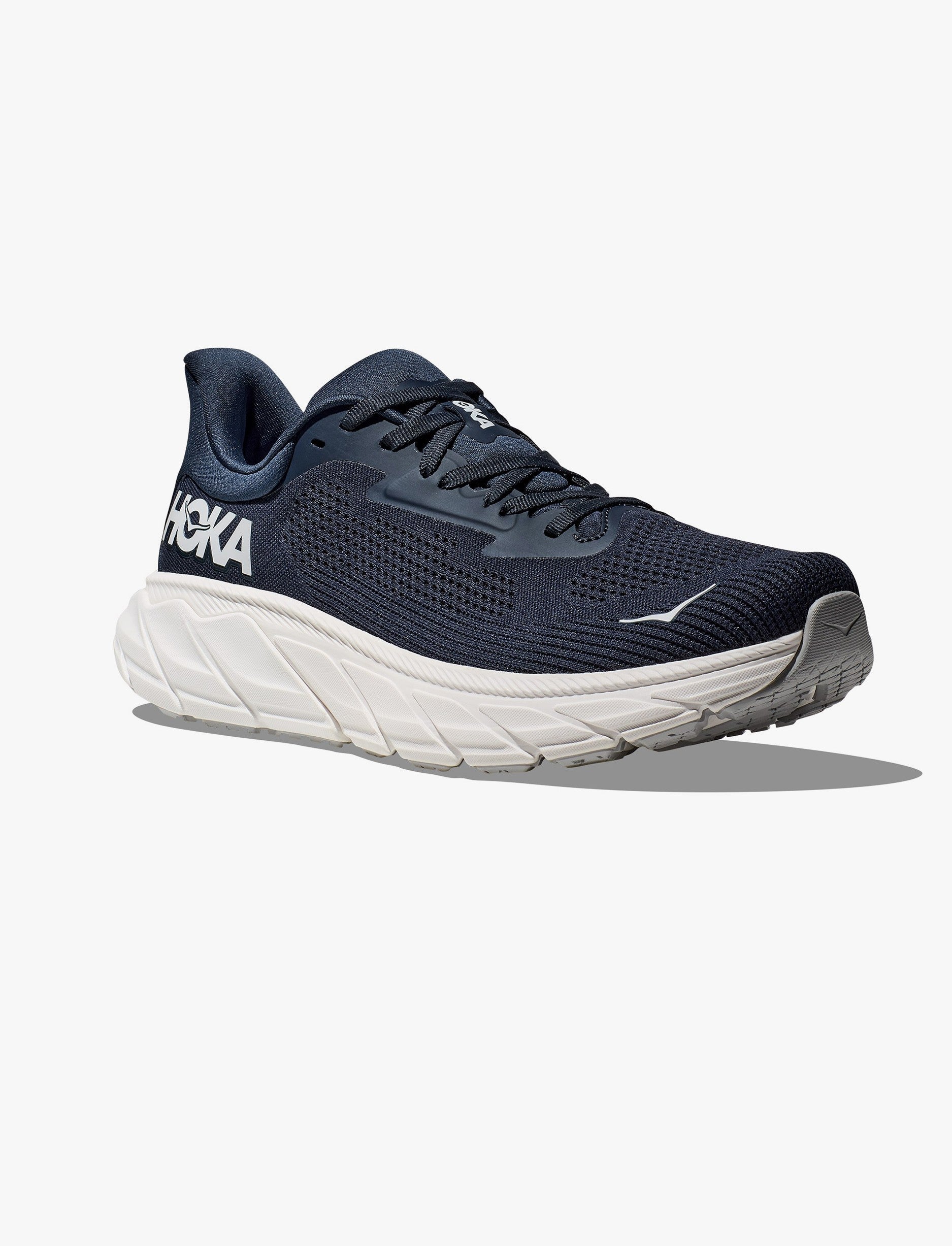 HOKA Arahi Wide 7 - נעלי ספורט גברים הוקה ארהי 7 רחבות בצבע כחול/לבן
