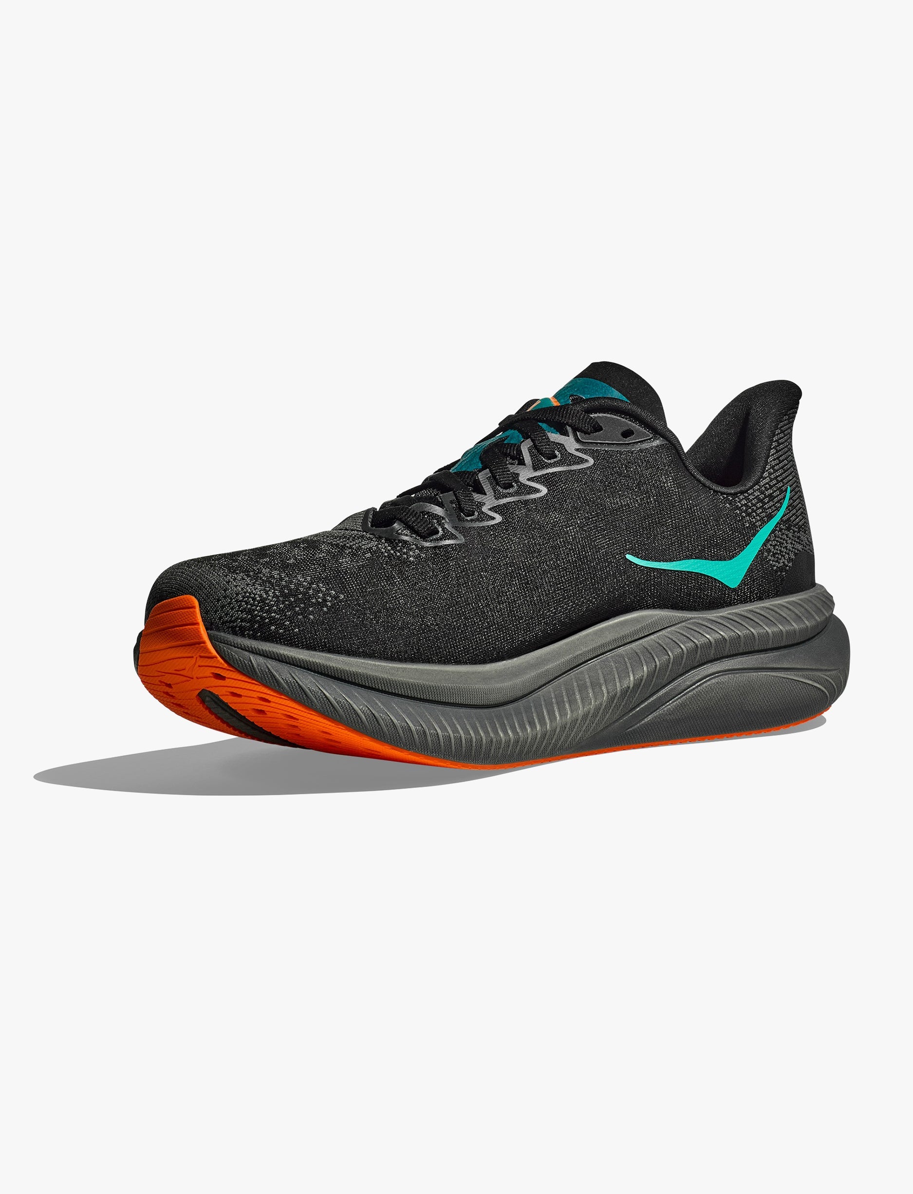 HOKA MACH 6 - נעלי ספורט לגברים הוקה מאך 6 בצבע שחור/כתום