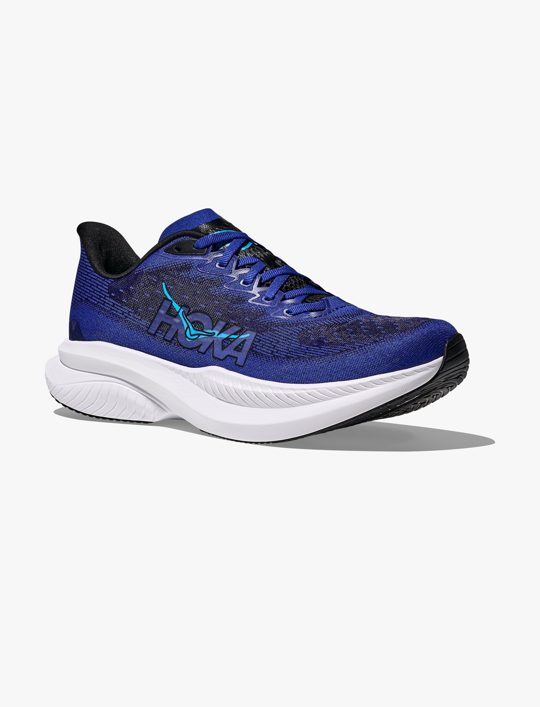 HOKA MACH 6 - נעלי ספורט לגברים הוקה מאך 6 בצבע שחור/כחול לילה
