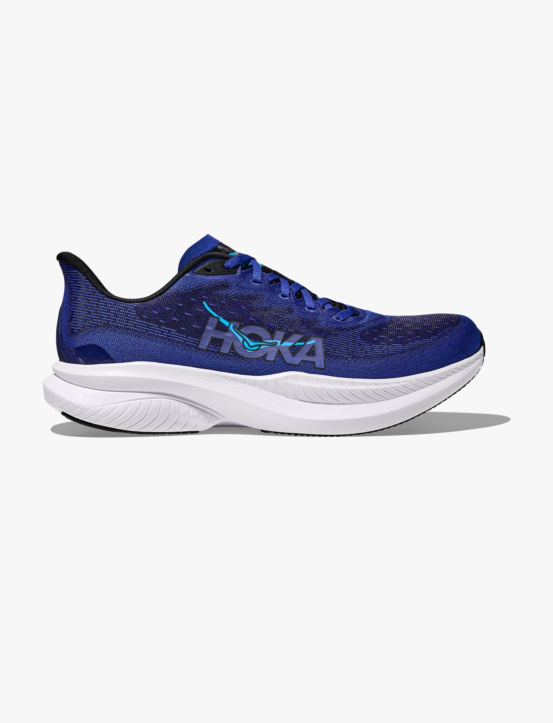 HOKA MACH 6 - נעלי ספורט לגברים הוקה מאך 6 בצבע שחור/כחול לילה
