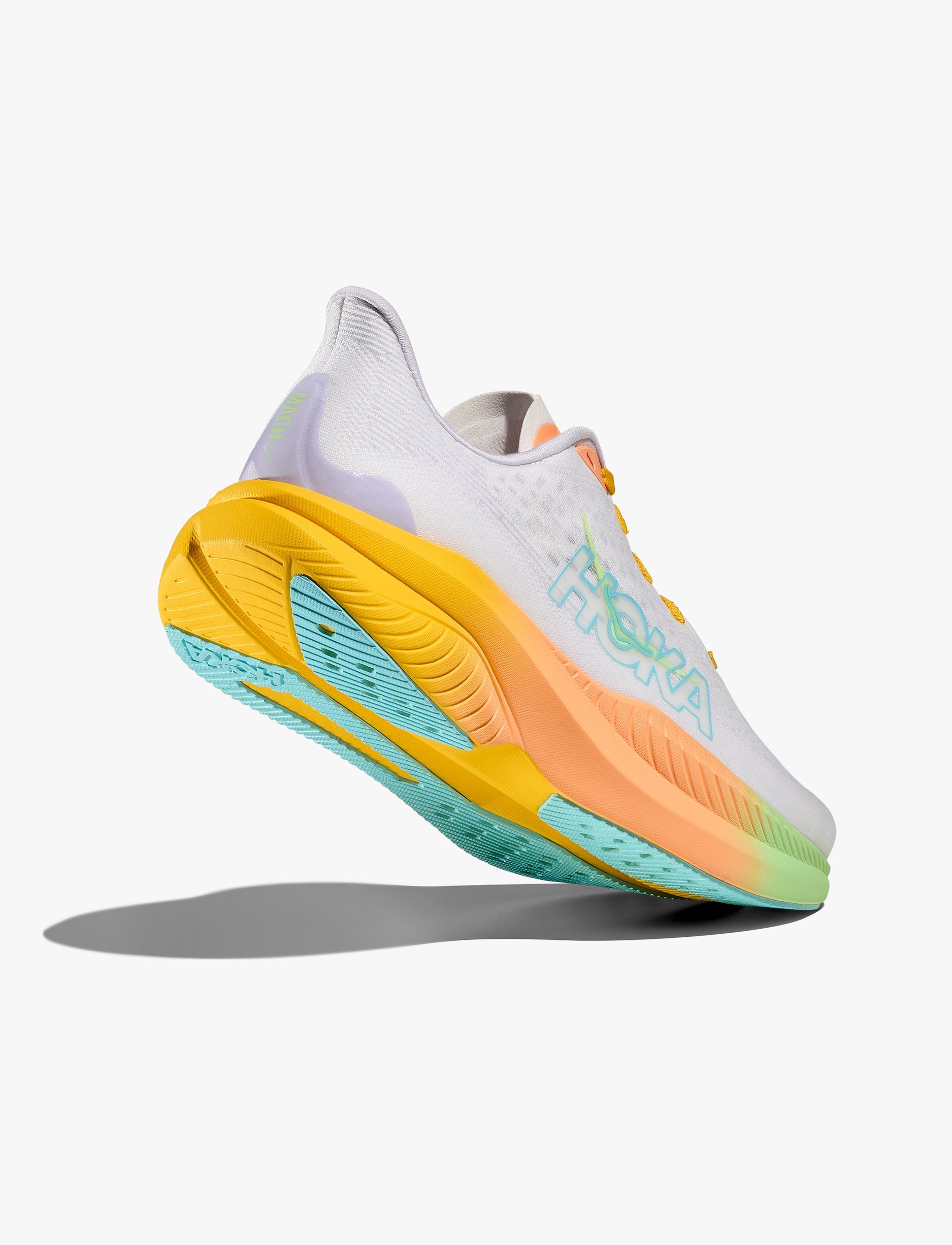 HOKA MACH 6 - נעלי ספורט לגברים הוקה מאך 6 בצבע פרוסט/אור כוכבים