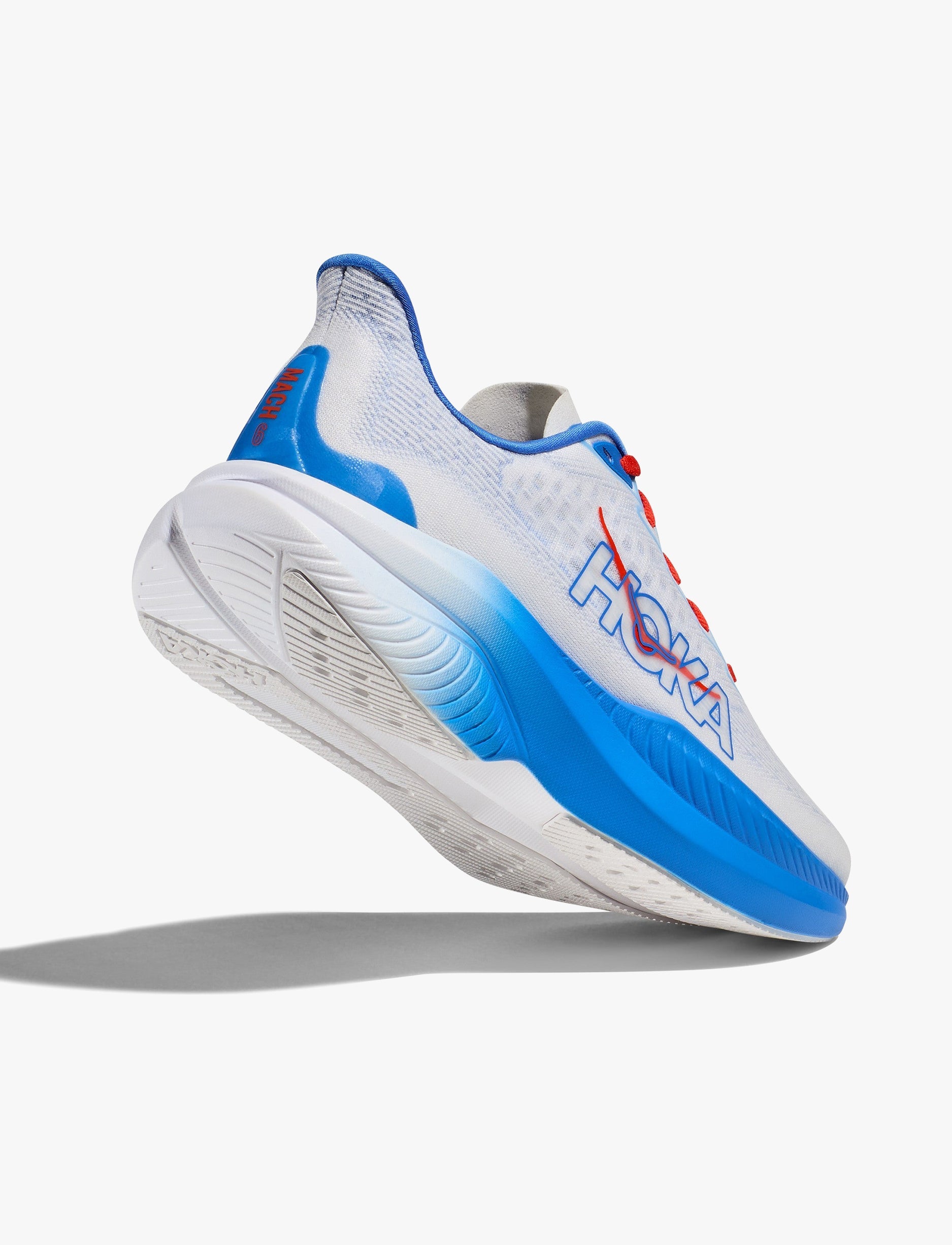 HOKA MACH 6 - נעלי ספורט לגברים הוקה מאך 6 בצבע לבן/כחול