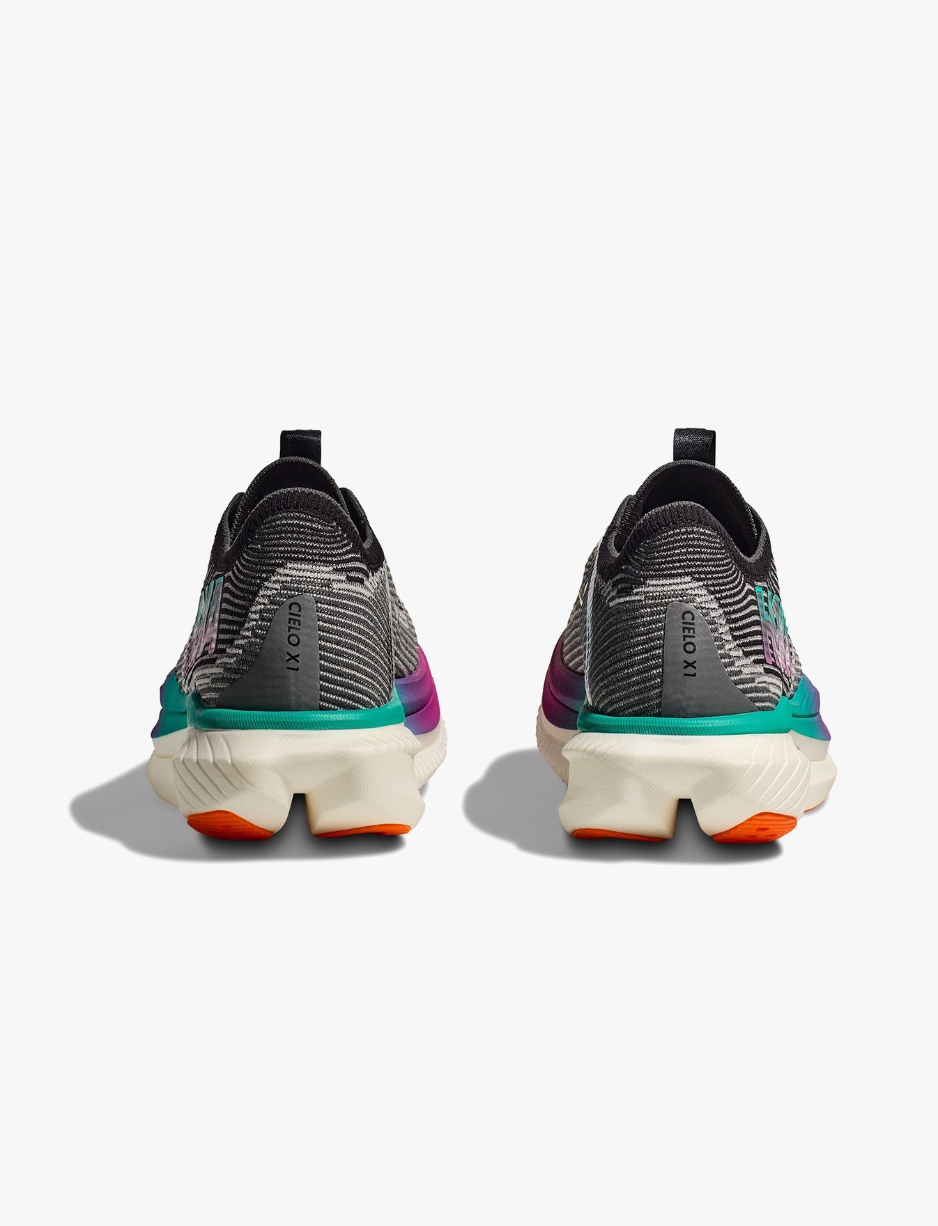 Hoka Cielo X1 - נעלי ספורט יוניסקס סיאלו בצבע שחור/אקווה