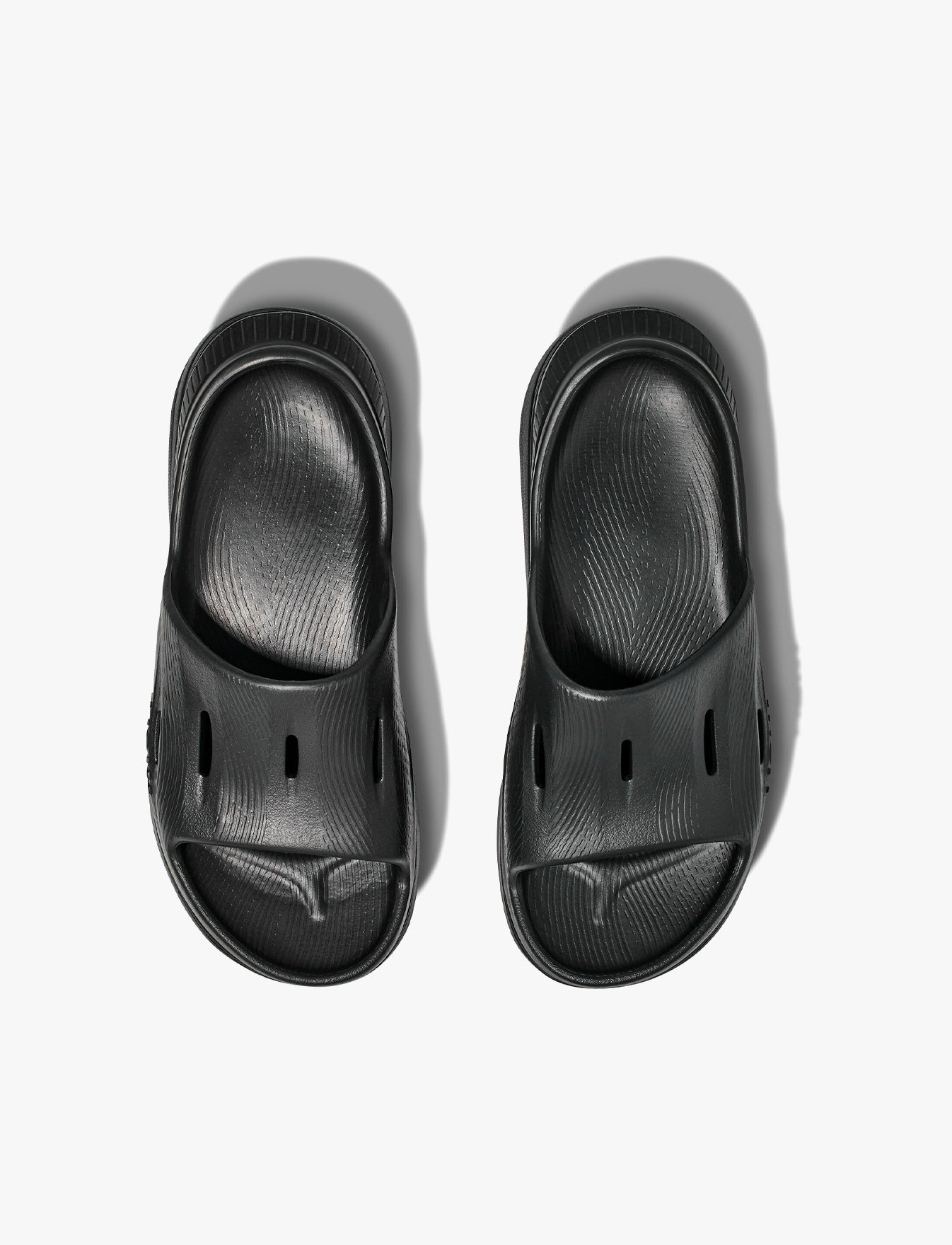 ORA RECOVERY SLIDE - כפכפי אורה סלייד בצבע שחור