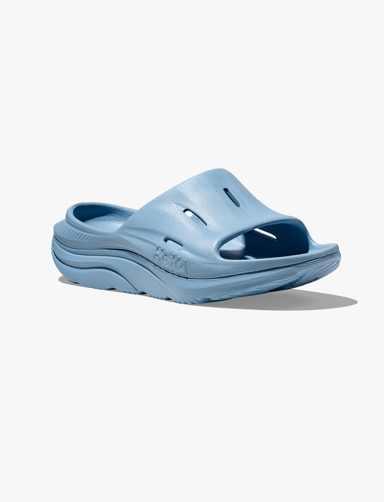 ORA RECOVERY SLIDE - כפכפי אורה סלייד בצבע תכלת
