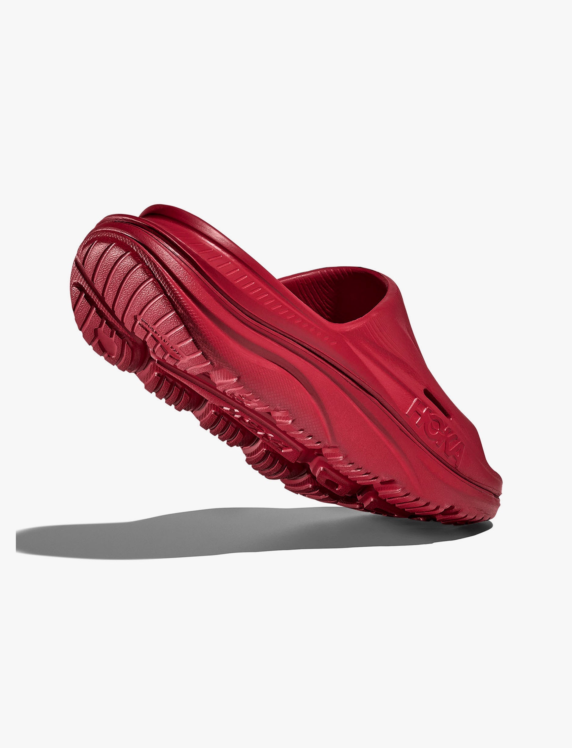 ORA RECOVERY SLIDE - כפכפי אורה סלייד בצבע אדום פפר