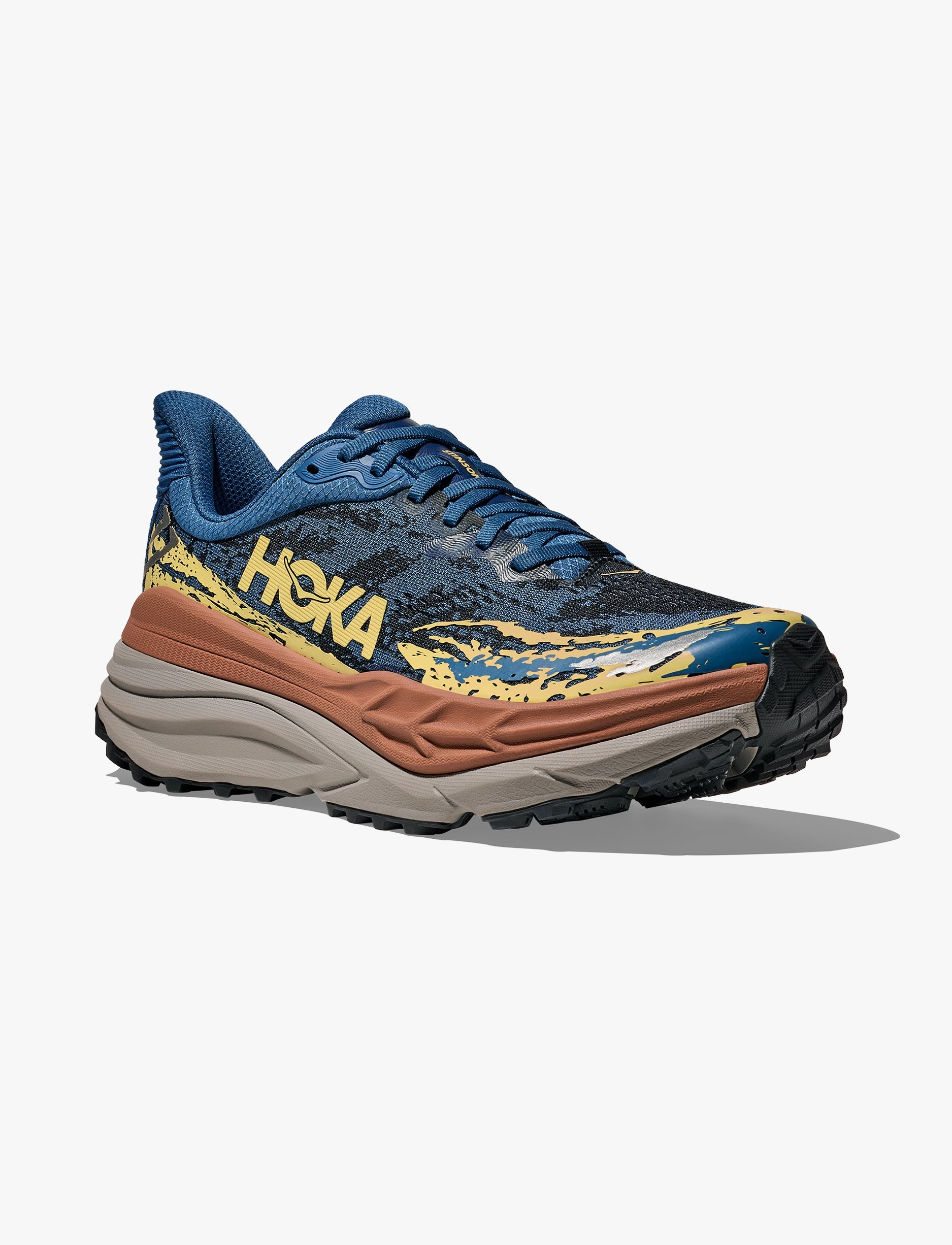Hoka Stinson 7 - נעלי ספורט גברים סטינסון 7 בצבע כחול ערפל
