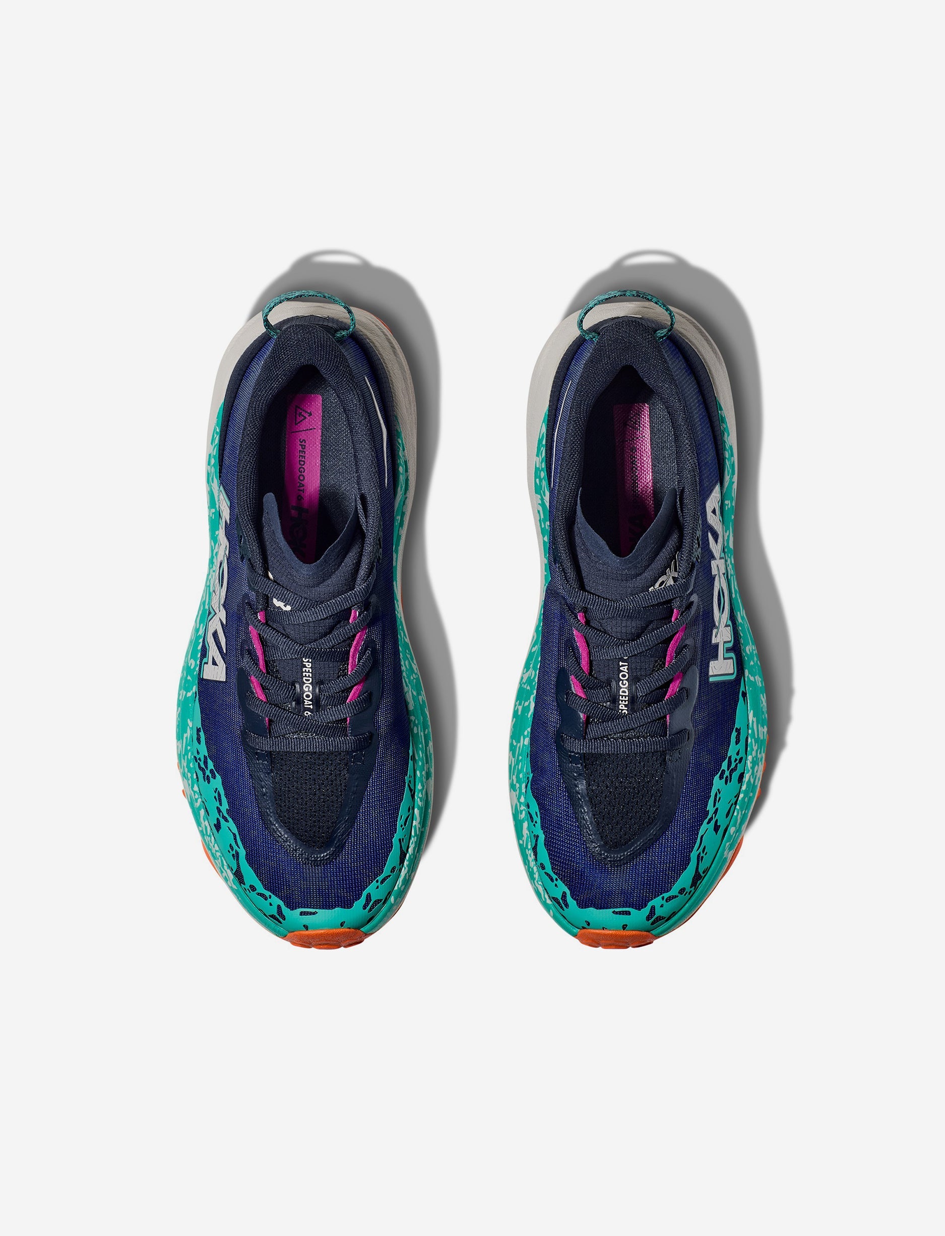HOKA SPEEDGOAT 6 WIDE - נעלי ספורט נשים ספידגוט 6 רחבות בצבע כחול