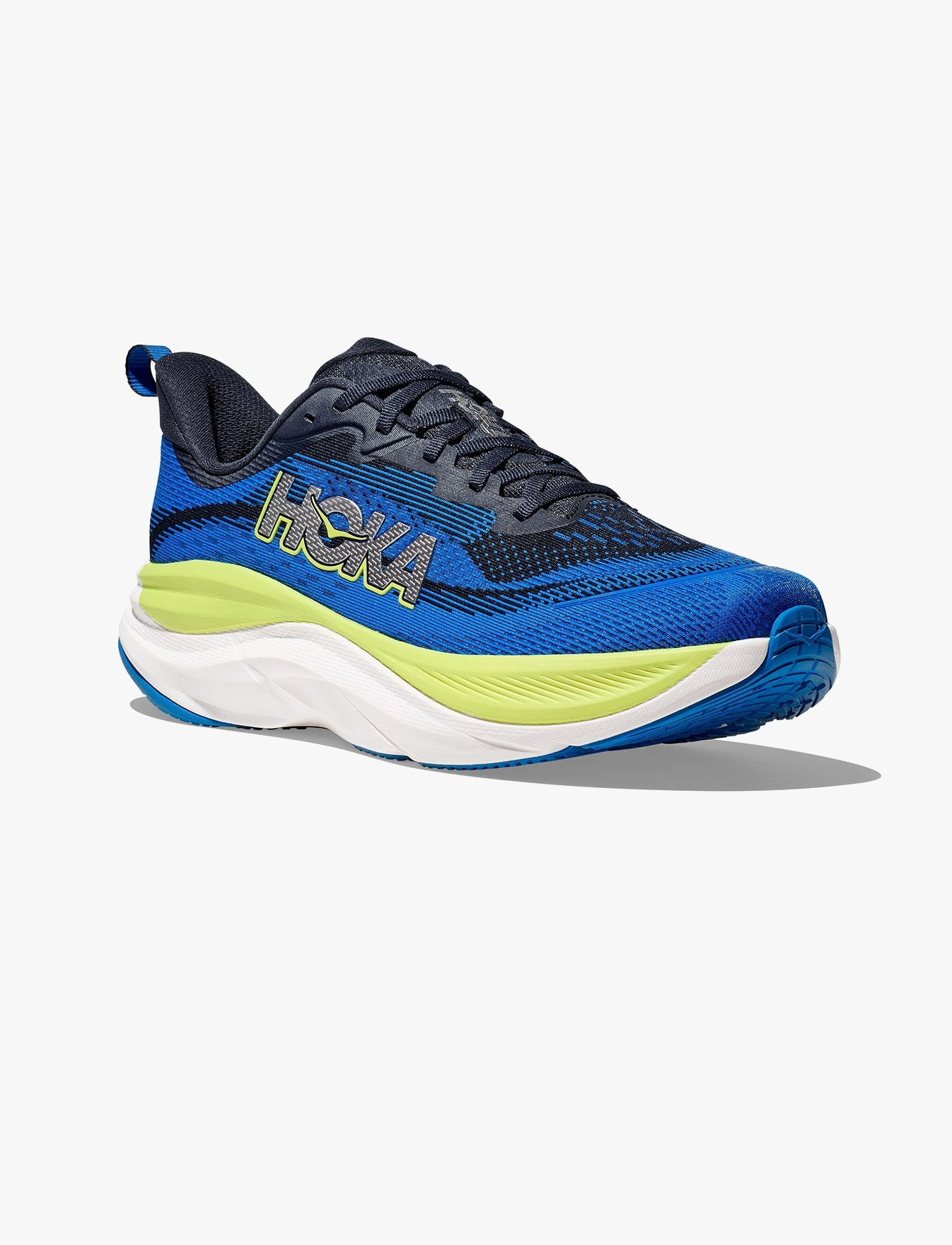 Hoka Skyflow - נעלי ספורט גברים הוקה סקייפלו בצבע נייבי ורסיטי/קובלט