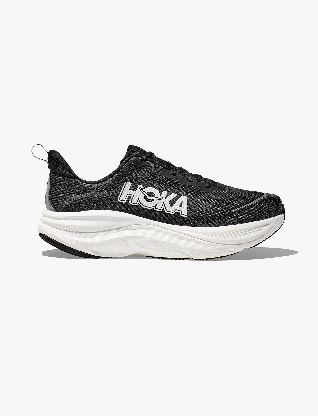 Hoka Skyflow - נעלי ספורט גברים הוקה סקייפלו רחבות בצבע שחור/לבן