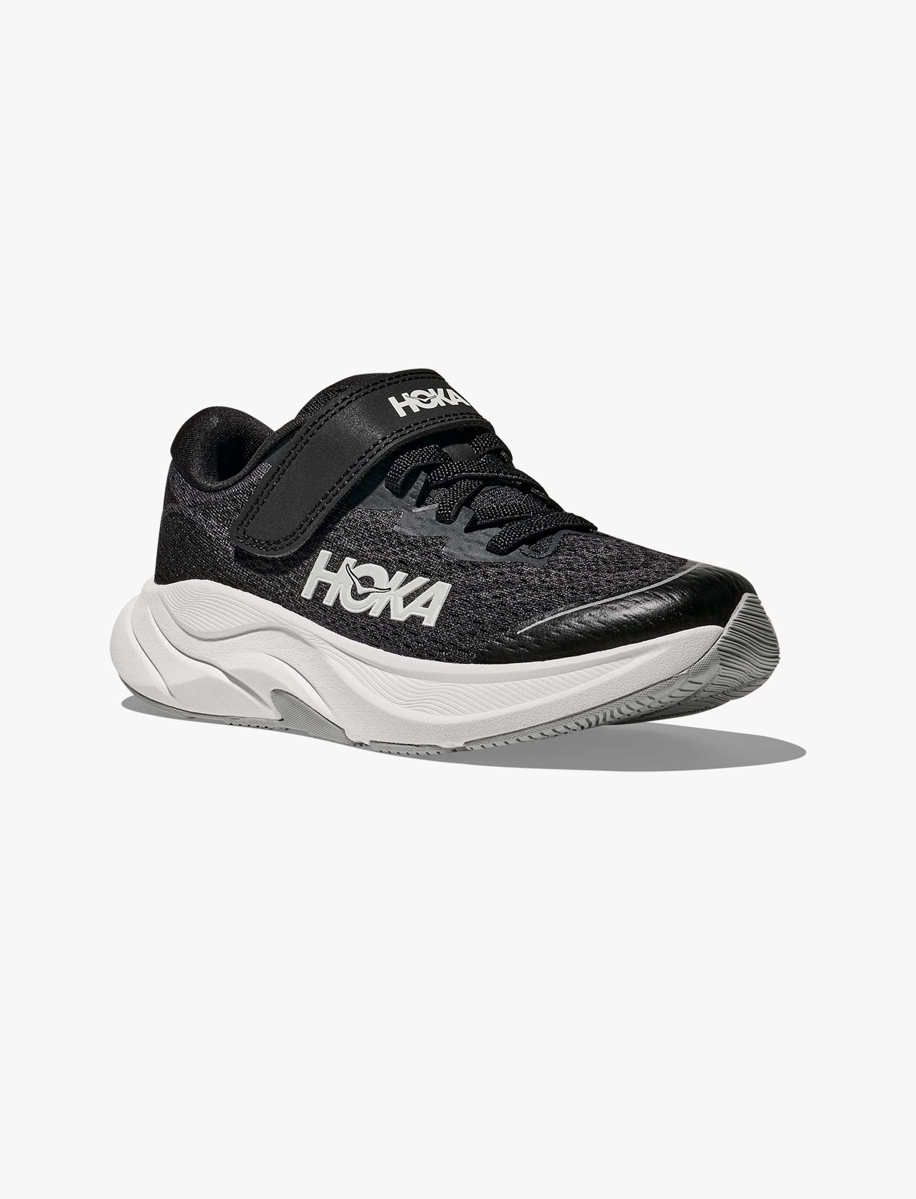 HOKA RINCON 4 LITTLE KIDS - נעלי ספורט לילדים הוקה רינקון 4 בצבע שחור/לבן
