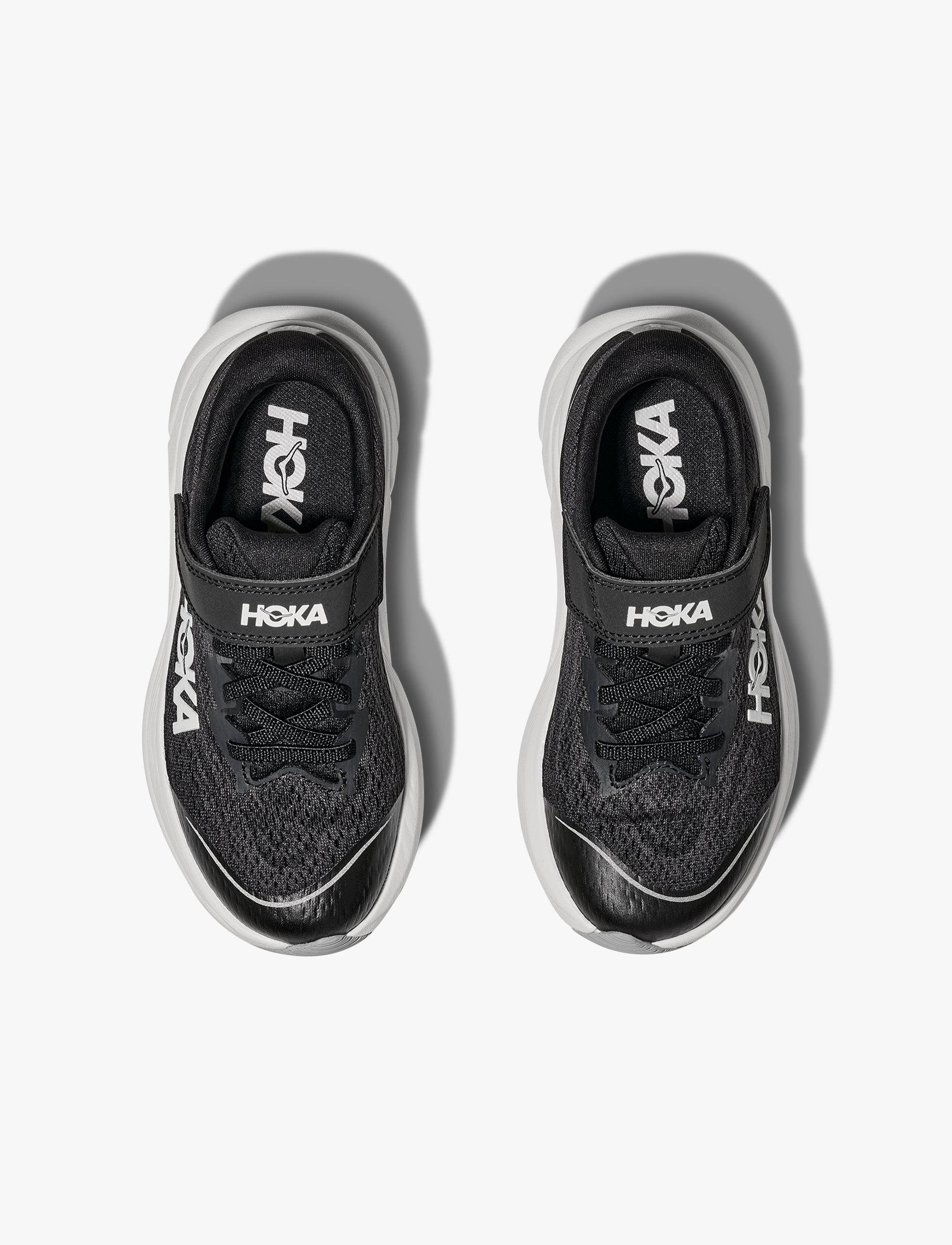 HOKA RINCON 4 LITTLE KIDS - נעלי ספורט לילדים הוקה רינקון 4 בצבע שחור/לבן