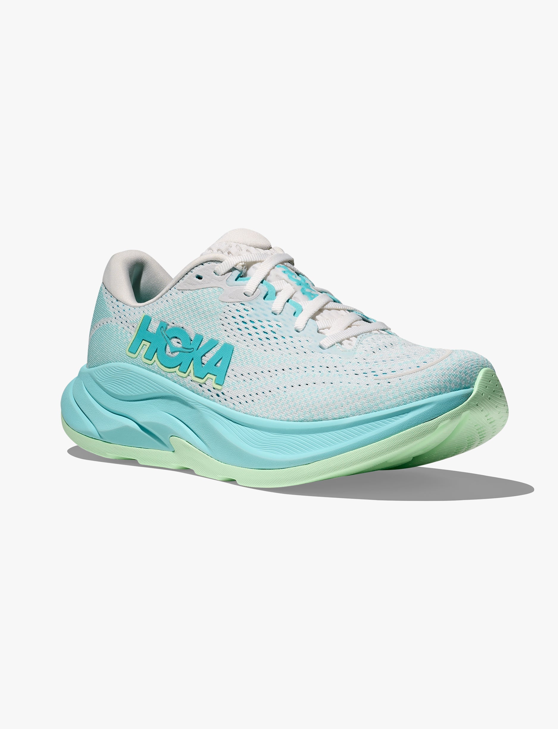 נעלי ספורט לנשים הוקה רינקון Hoka Rincon 4 -  4 בצבע פרוסט/כחול מנצנץ