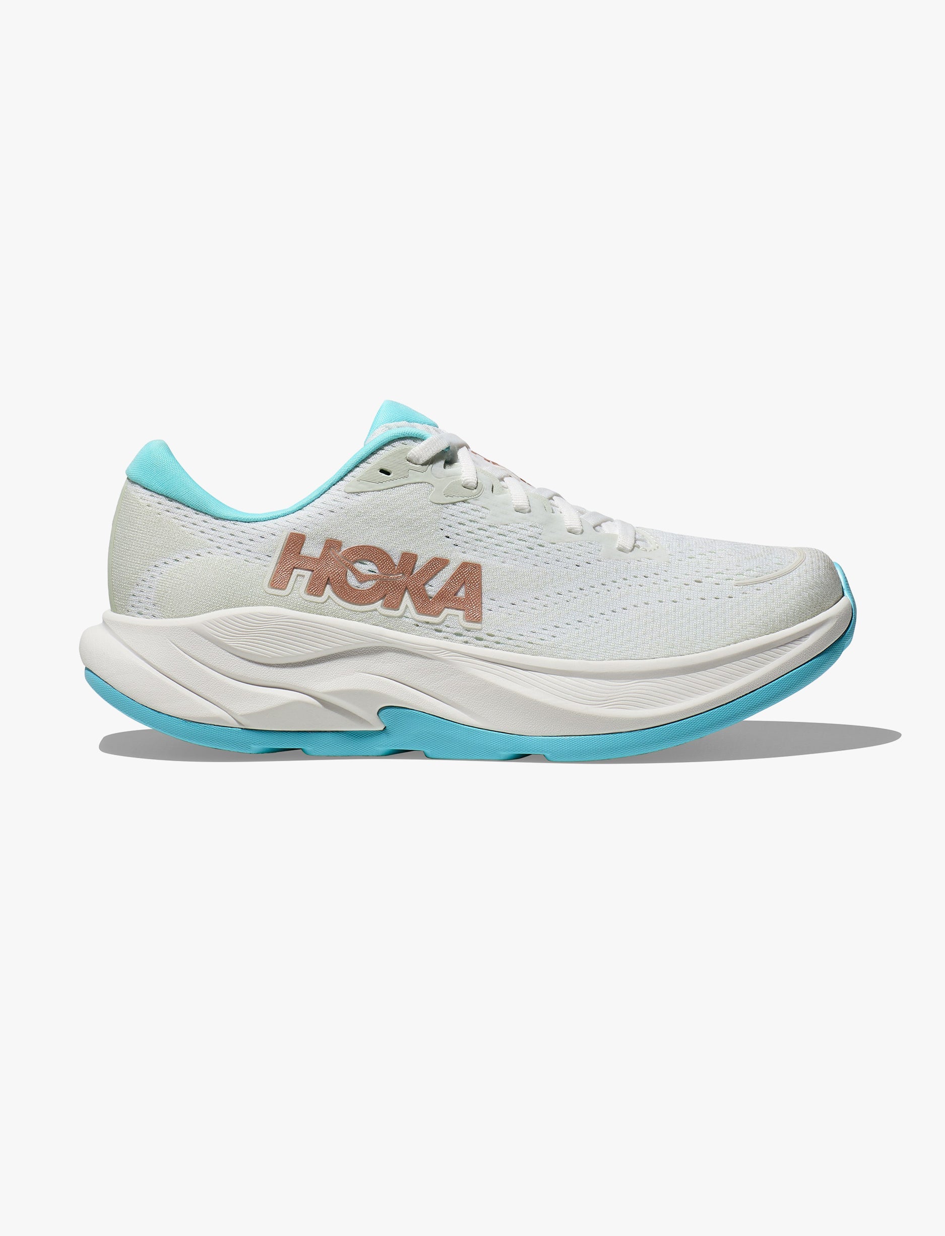 נעלי ספורט לנשים הוקה רינקון Hoka Rincon 4 -  4 בצבע פרוסט/רוז גולד