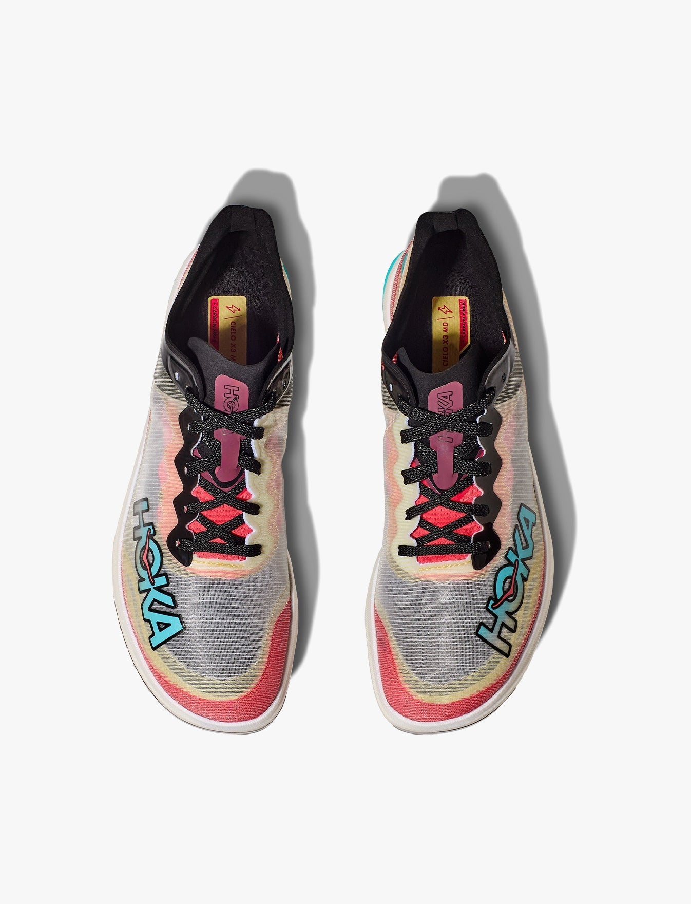 Hoka Cielo X3 MD - נעלי הוקה יוניסקס סיאלו X3 בצבע שחור/כתום