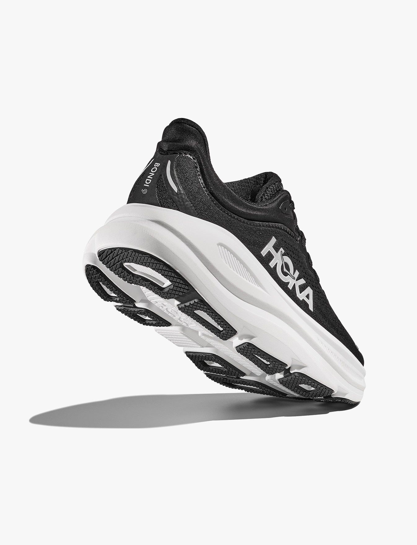 HOKA BONDI 9 - נעלי ספורט לגבר בונדי 9 בצבע שחור/לבן