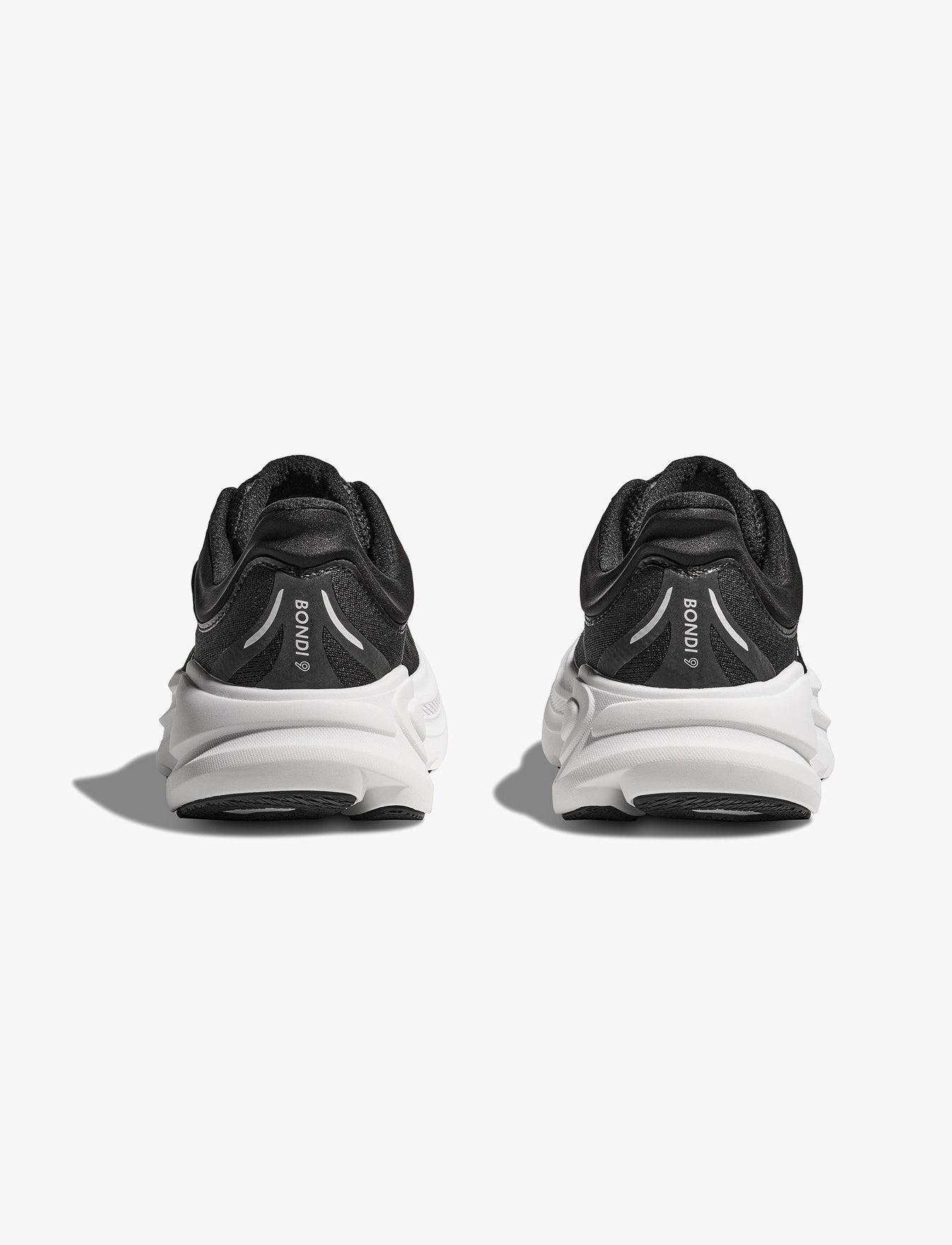 HOKA BONDI 9 - נעלי ספורט לגבר בונדי 9 בצבע שחור/לבן