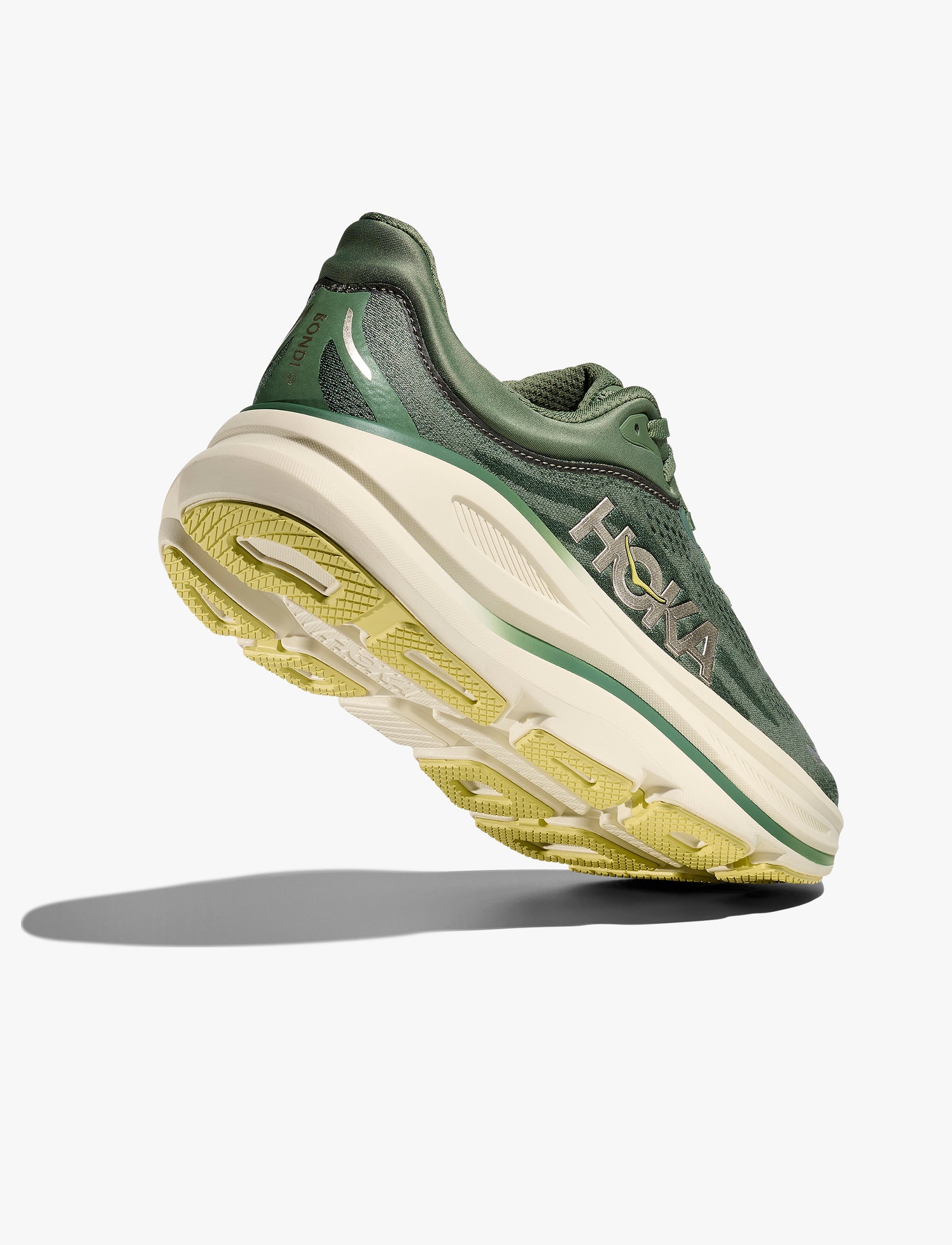 HOKA BONDI 9 - נעלי ספורט לגבר בונדי 9 בצבע ירוק/ירוק