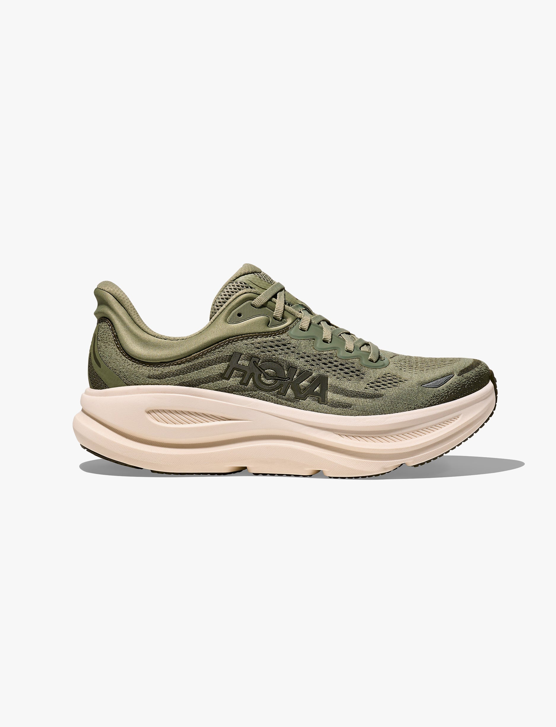 HOKA BONDI 9 - נעלי ספורט לגבר בונדי 9 בצבע ירוק ים/אוקיינוס
