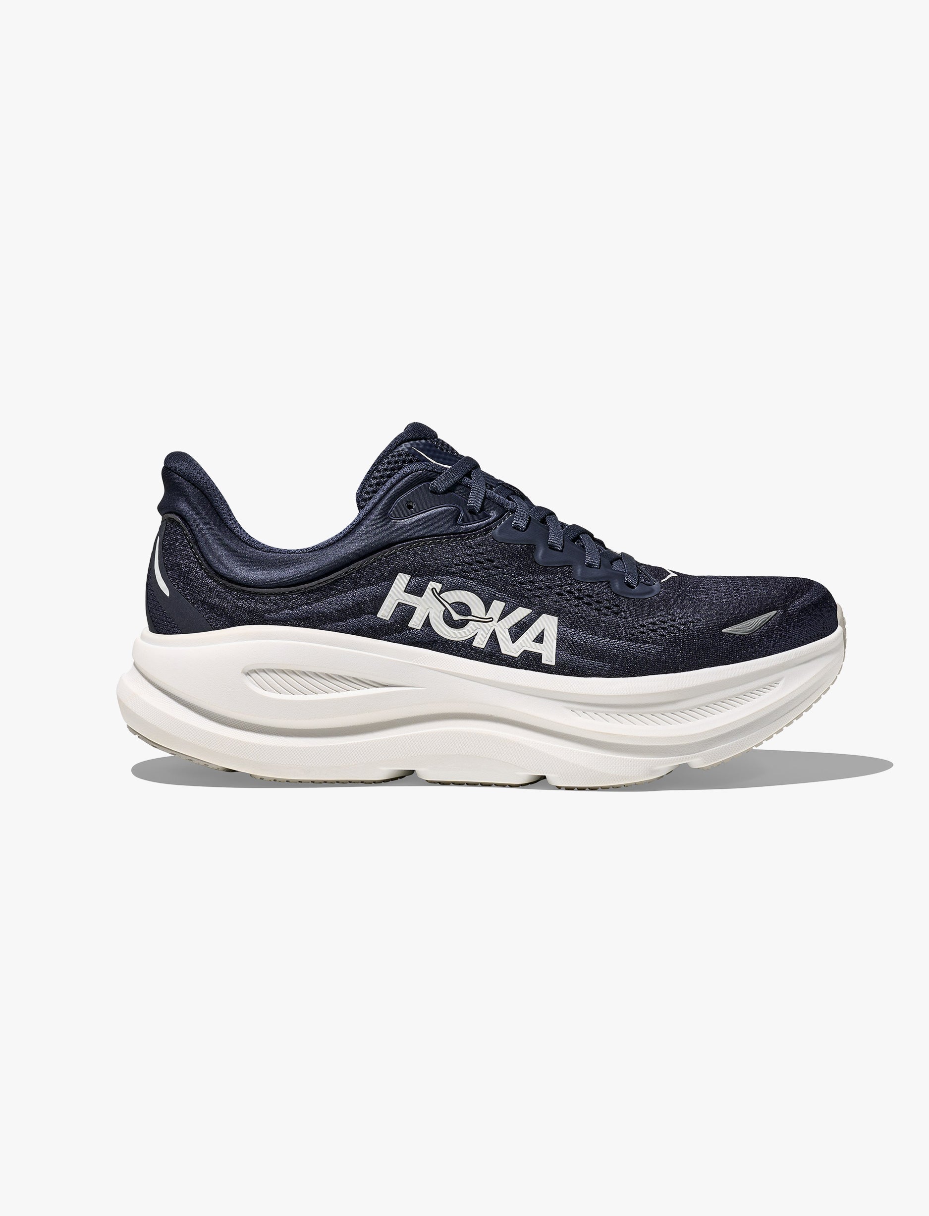 HOKA BONDI 9 - נעלי ספורט לגבר בונדי 9 בצבע נייבי/לבן