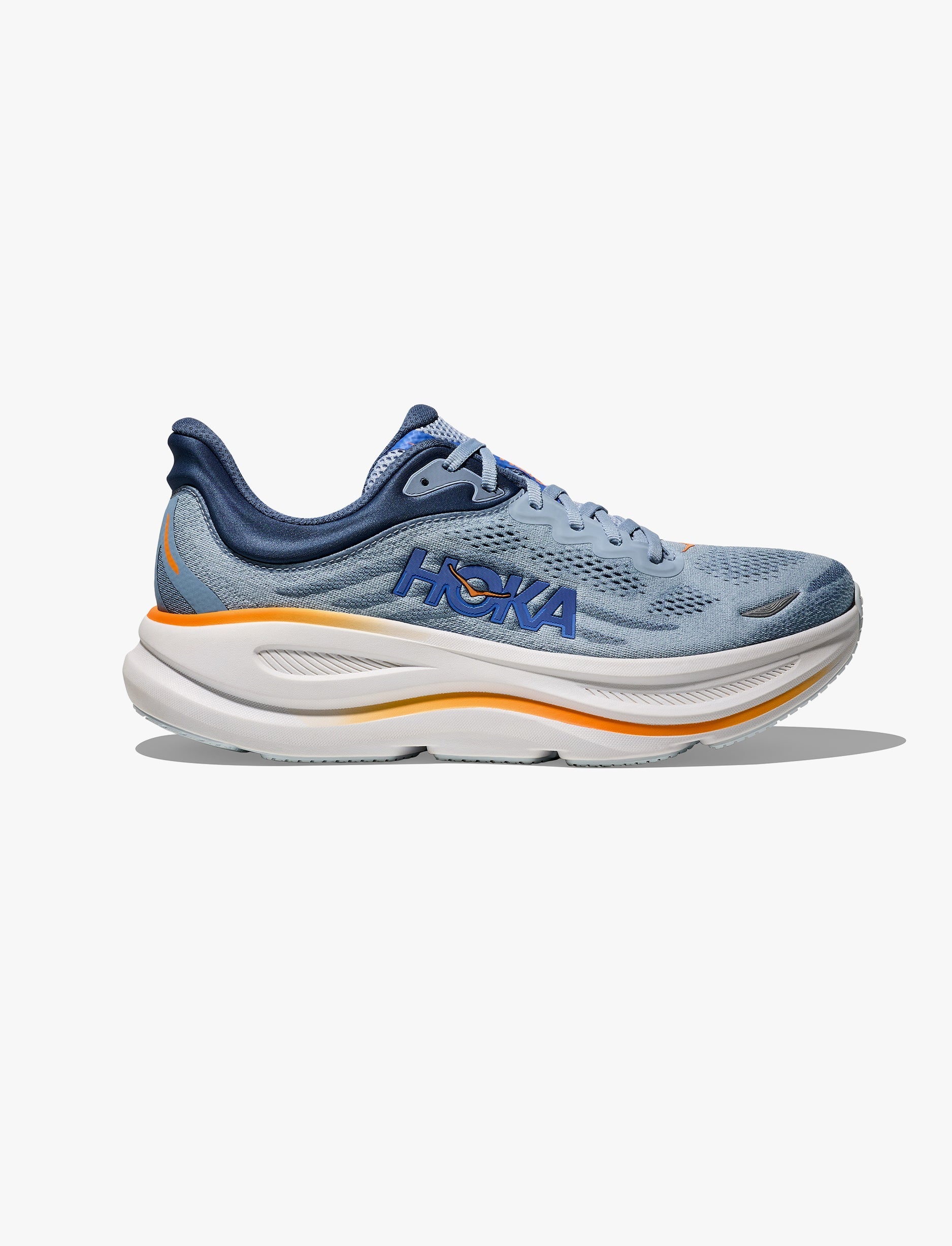 HOKA BONDI WIDE 9 - נעלי ספורט גברים בונדי 9 רחבות בצבע תכלת