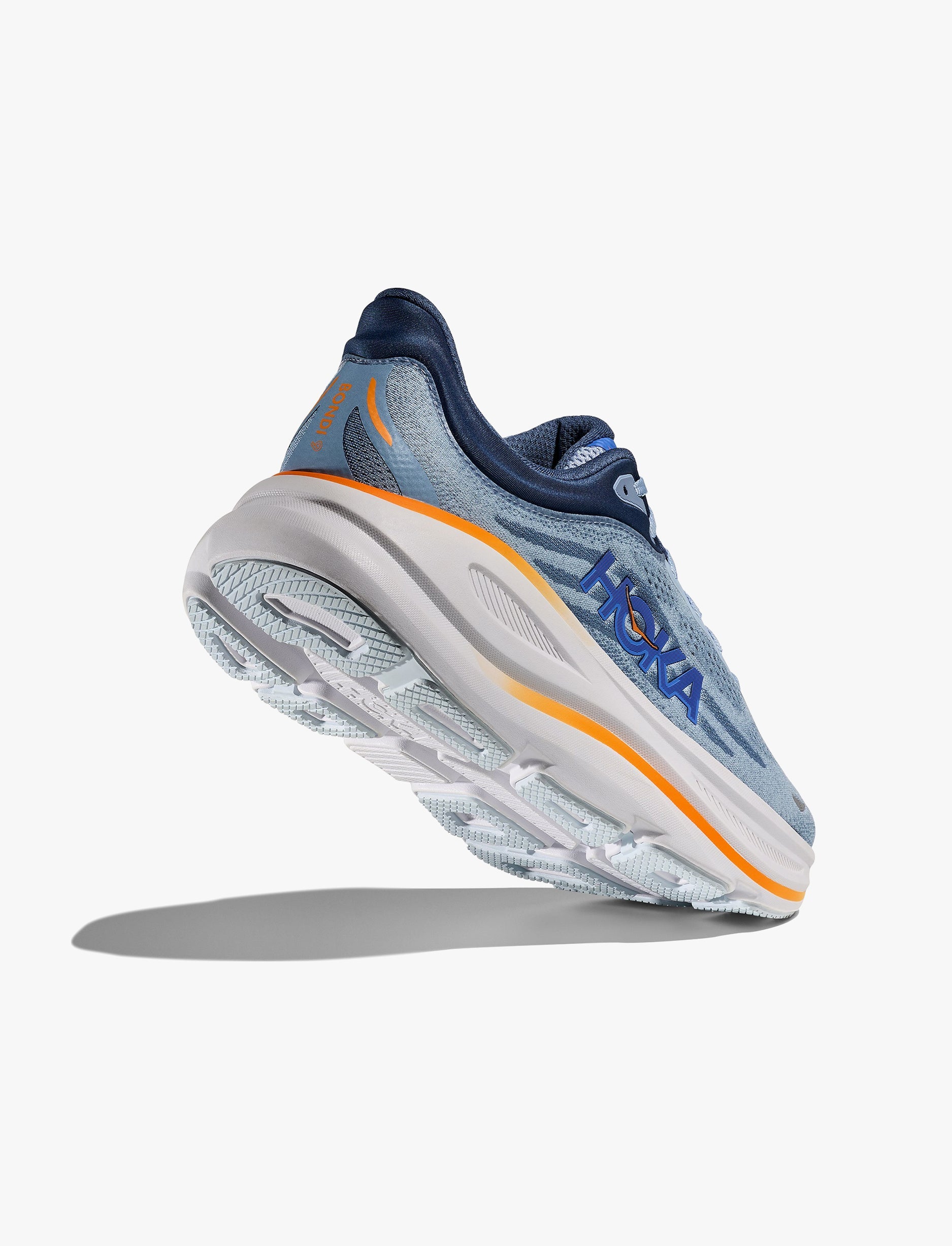 HOKA BONDI WIDE 9 - נעלי ספורט גברים בונדי 9 רחבות בצבע תכלת