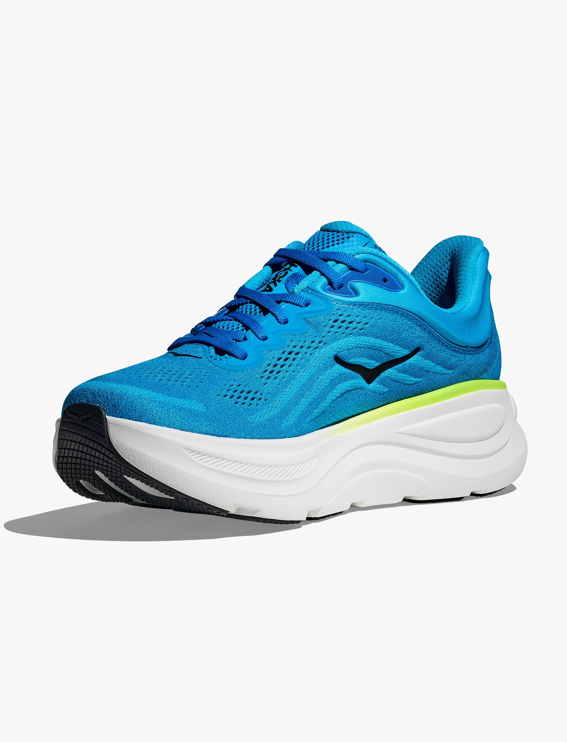 HOKA BONDI WIDE 9 - נעלי ספורט גברים בונדי 9 רחבות בצבע כחול שמיים/כחול הוקה