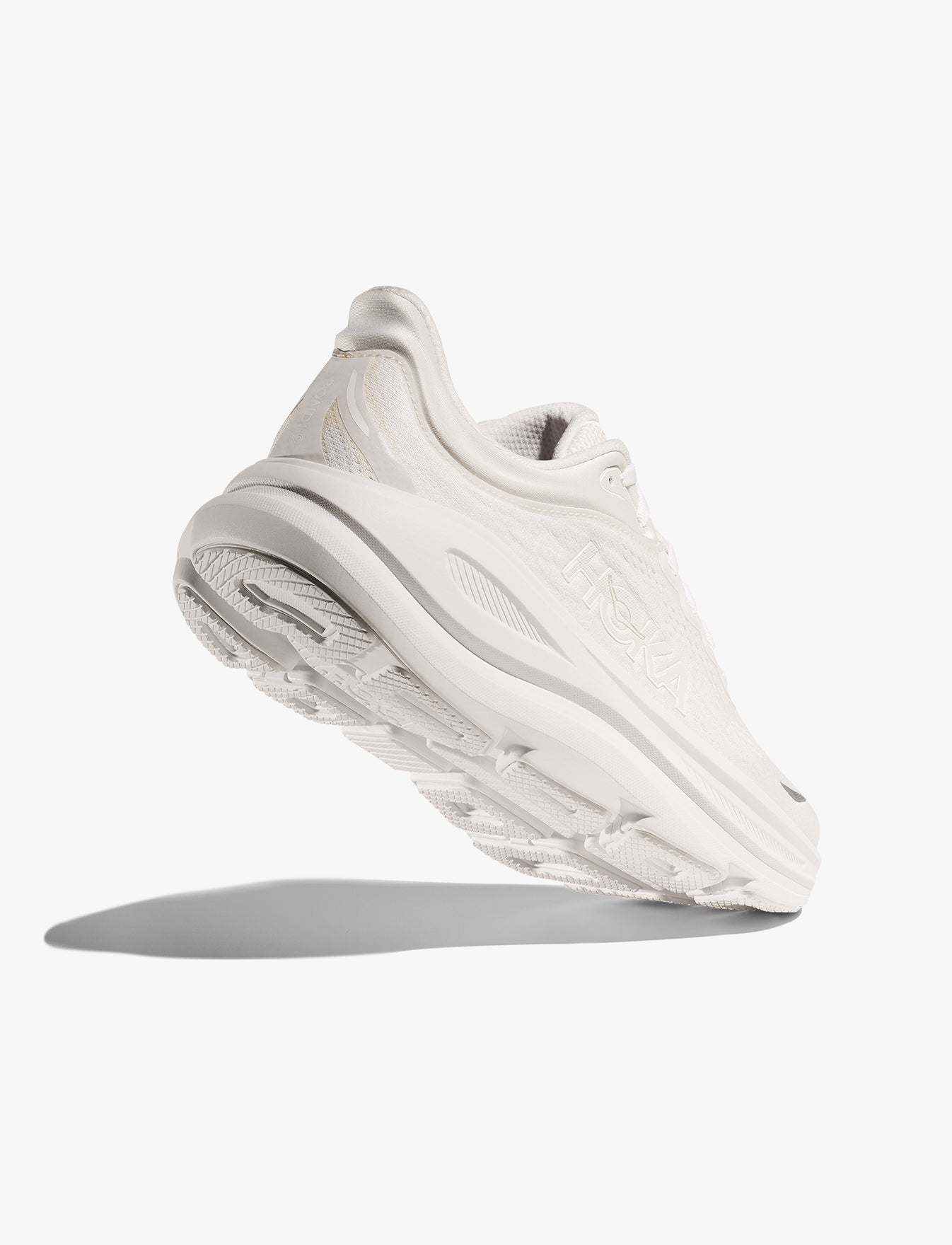 HOKA BONDI WIDE 9 - נעלי ספורט לנשים בונדי 9 רחבות בצבע לבן