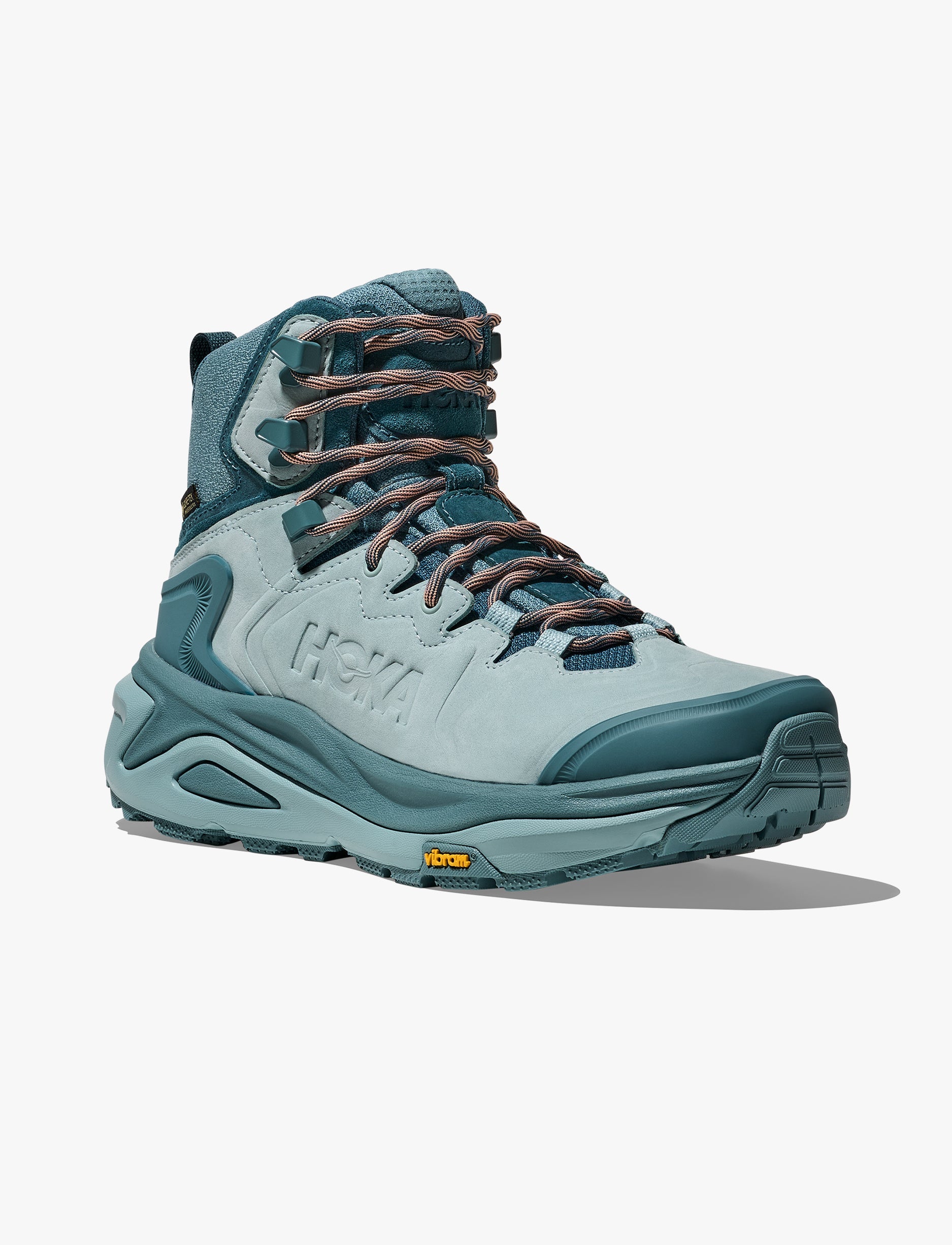 HOKA KAHA 3 GTX - נעלי הוקה קאהה 3 לנשים בצבע ערפל הרים/טורקיז דרו