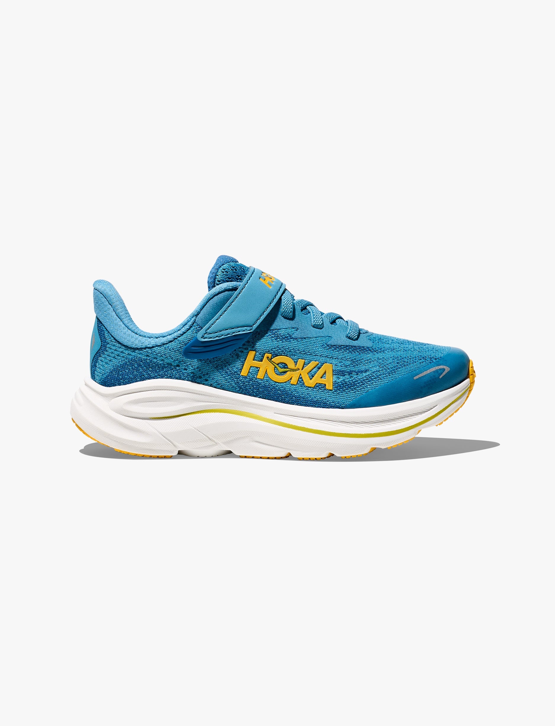 HOKA CLIFTON 10 LITTLE KIDS - נעלי ספורט ילדים הוקה קליפטון 10 בצבע כחול אלפיני/לילה ערפל
