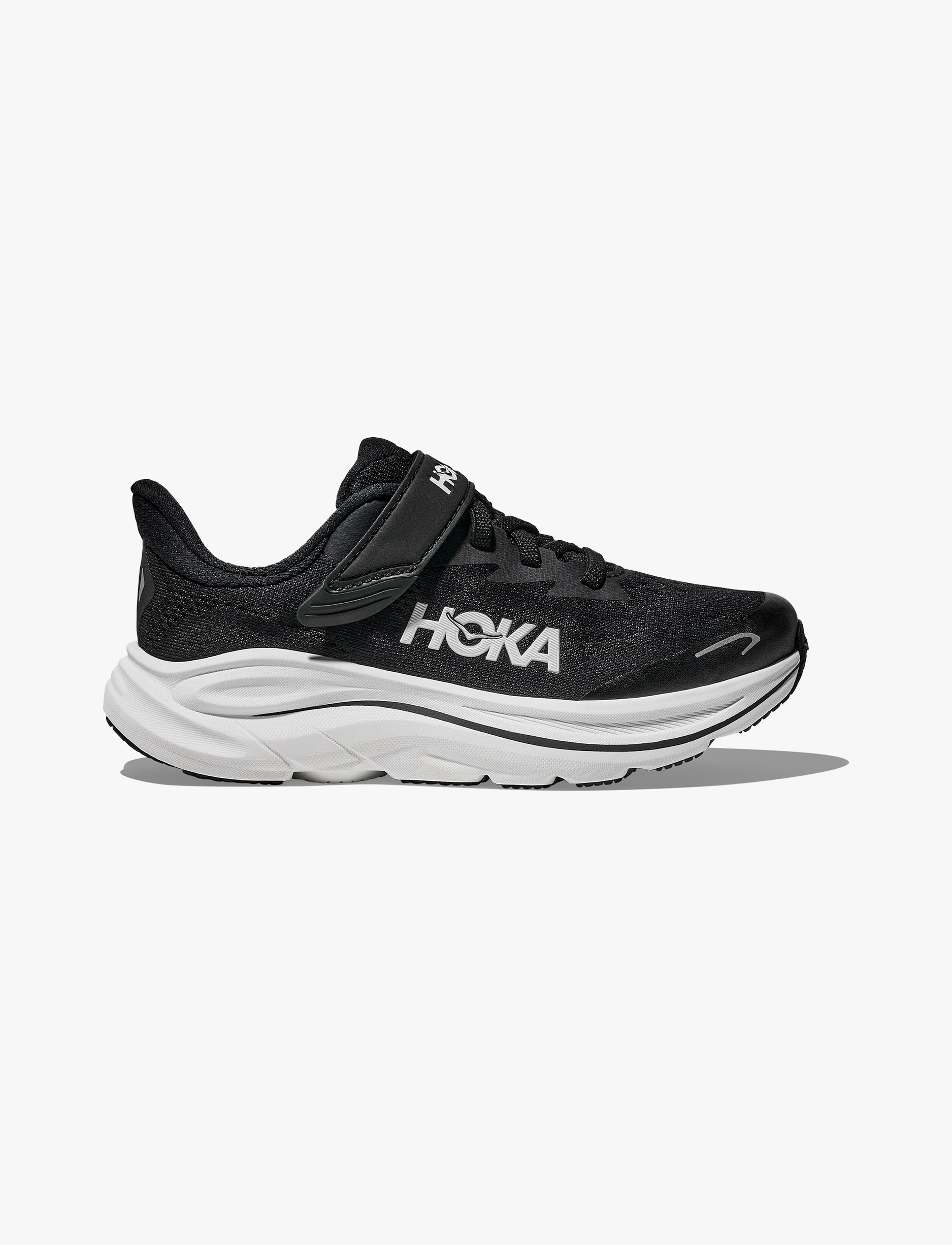 HOKA CLIFTON 10 LITTLE KIDS - נעלי ספורט ילדים הוקה קליפטון 10 בצבע שחור/לבן