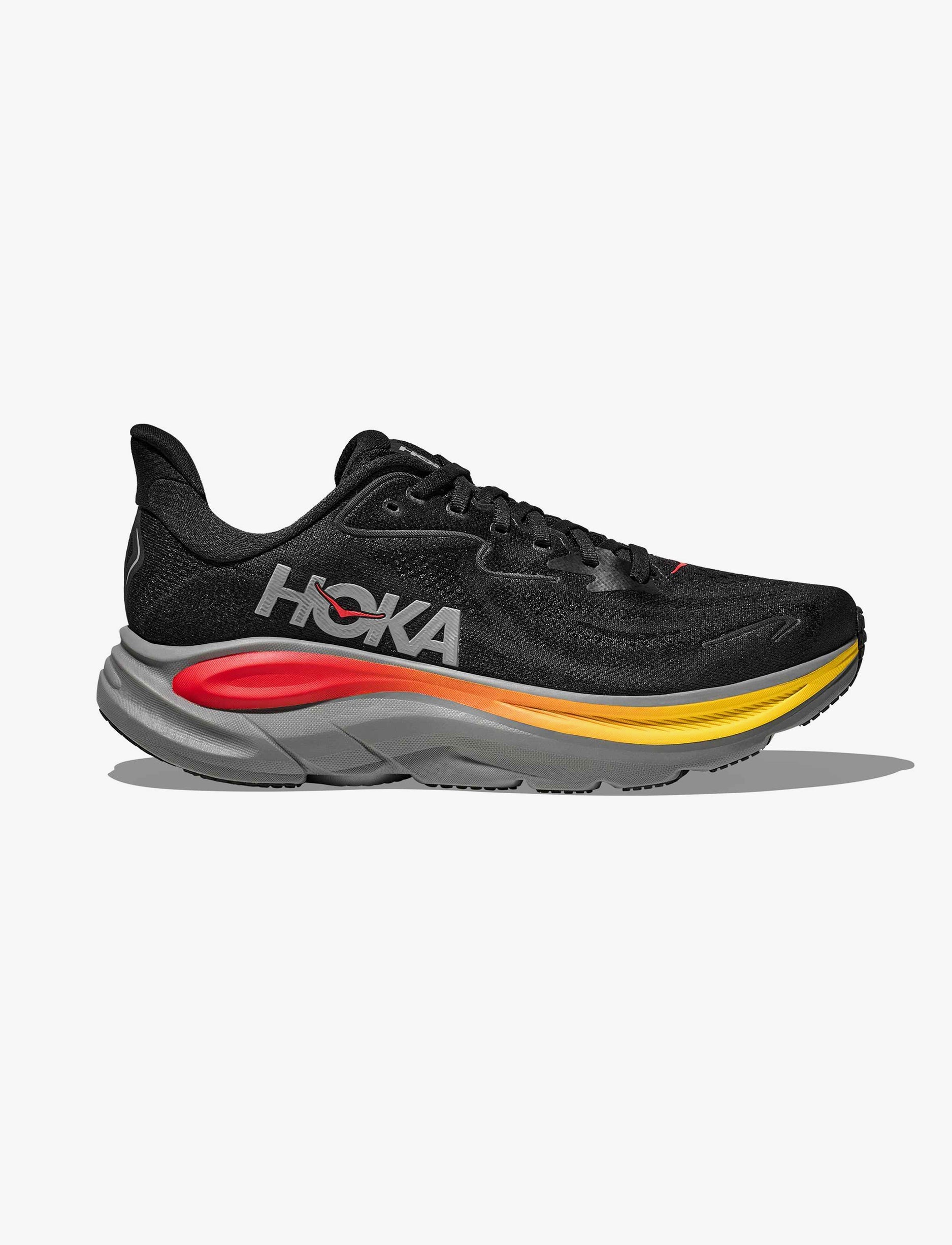 HOKA CLIFTON 10 - נעלי ספורט גברים הוקה קליפטון 10 בצבע שחור/אפור