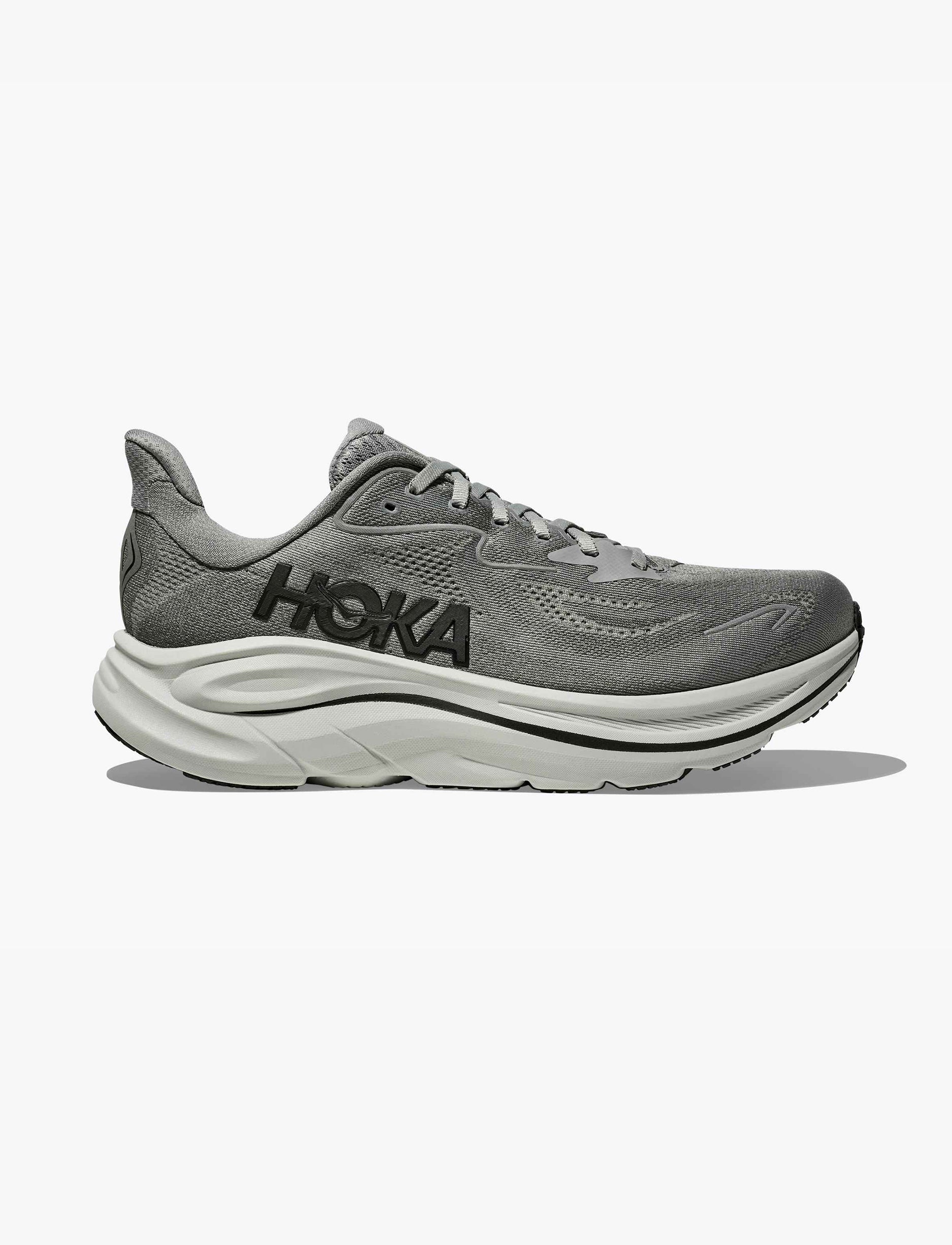 HOKA CLIFTON 10 - נעלי ספורט גברים הוקה קליפטון 10 בצבע אפור גלקטי / אסטרואי