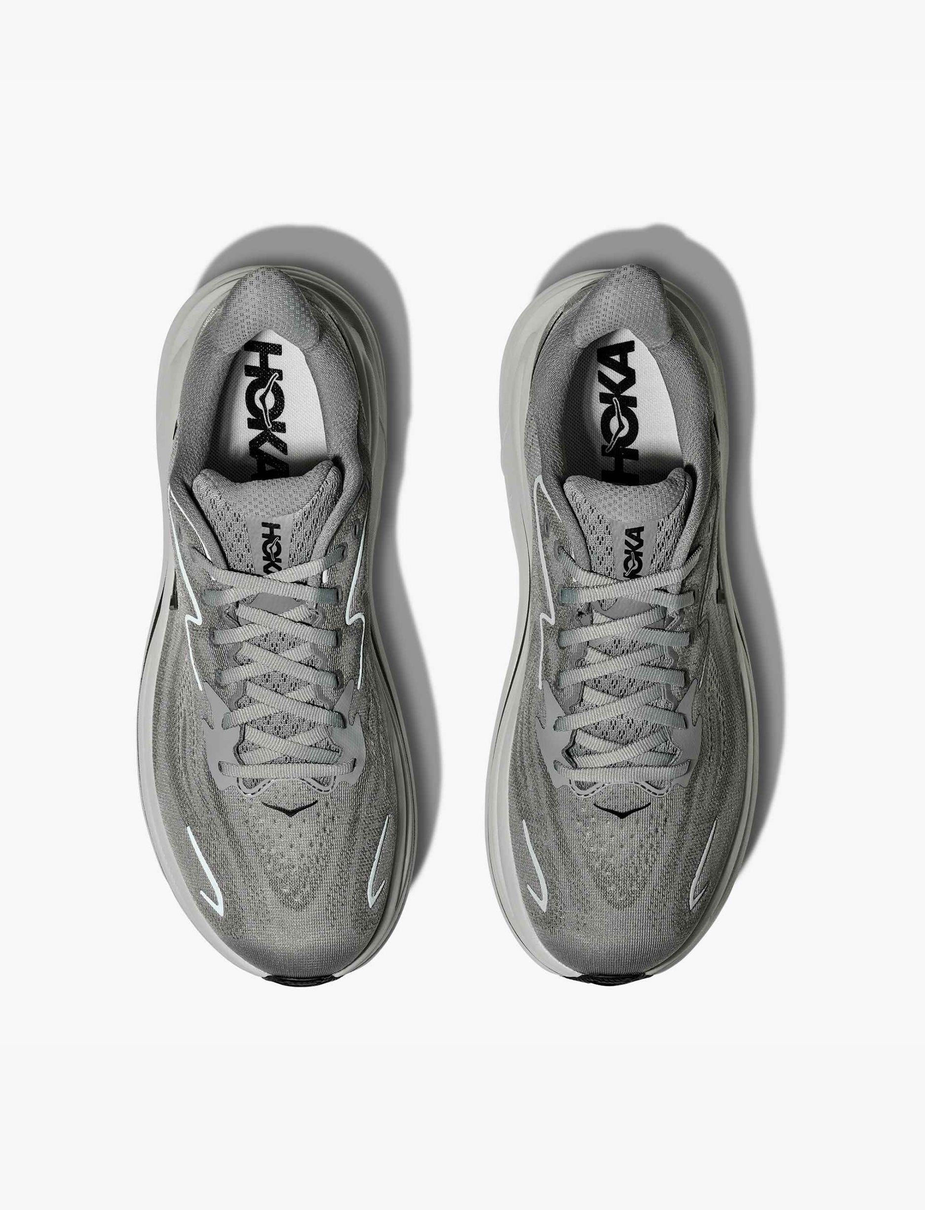 HOKA CLIFTON 10 - נעלי ספורט גברים הוקה קליפטון 10 בצבע אפור גלקטי / אסטרואי